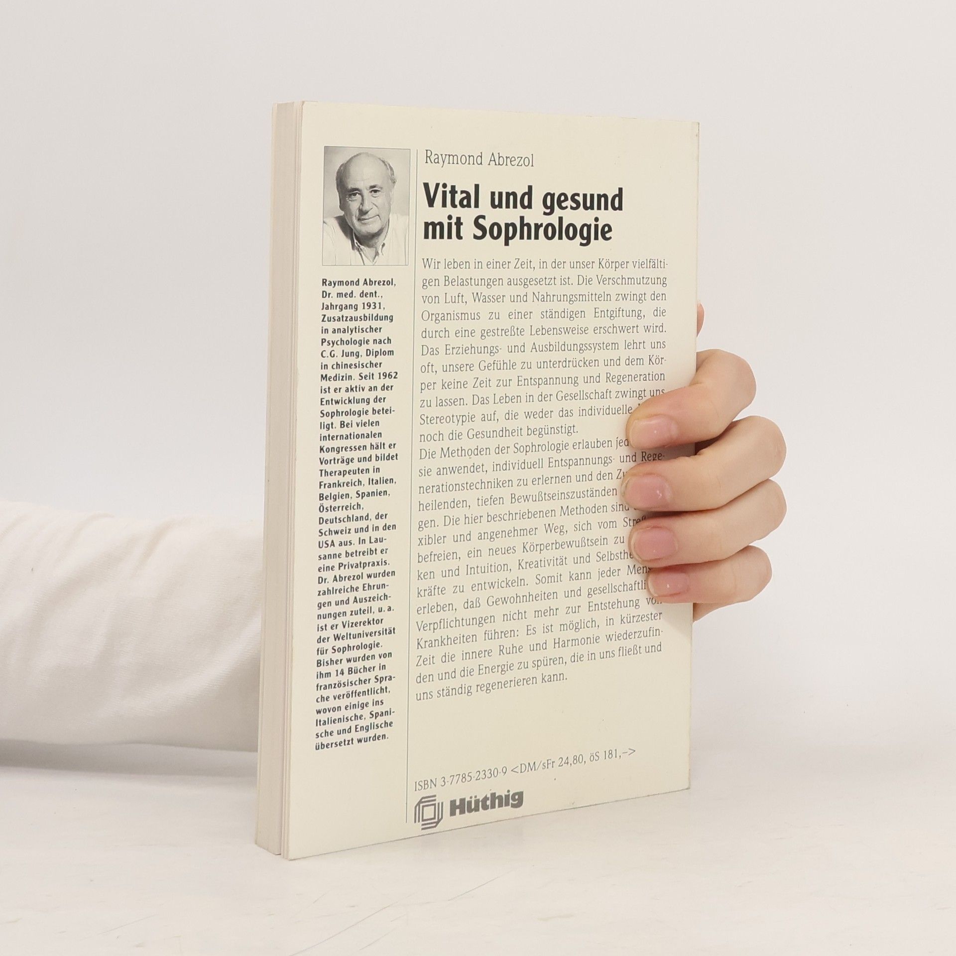 Raymond Abrezol Vital und gesund mit Sophrologie