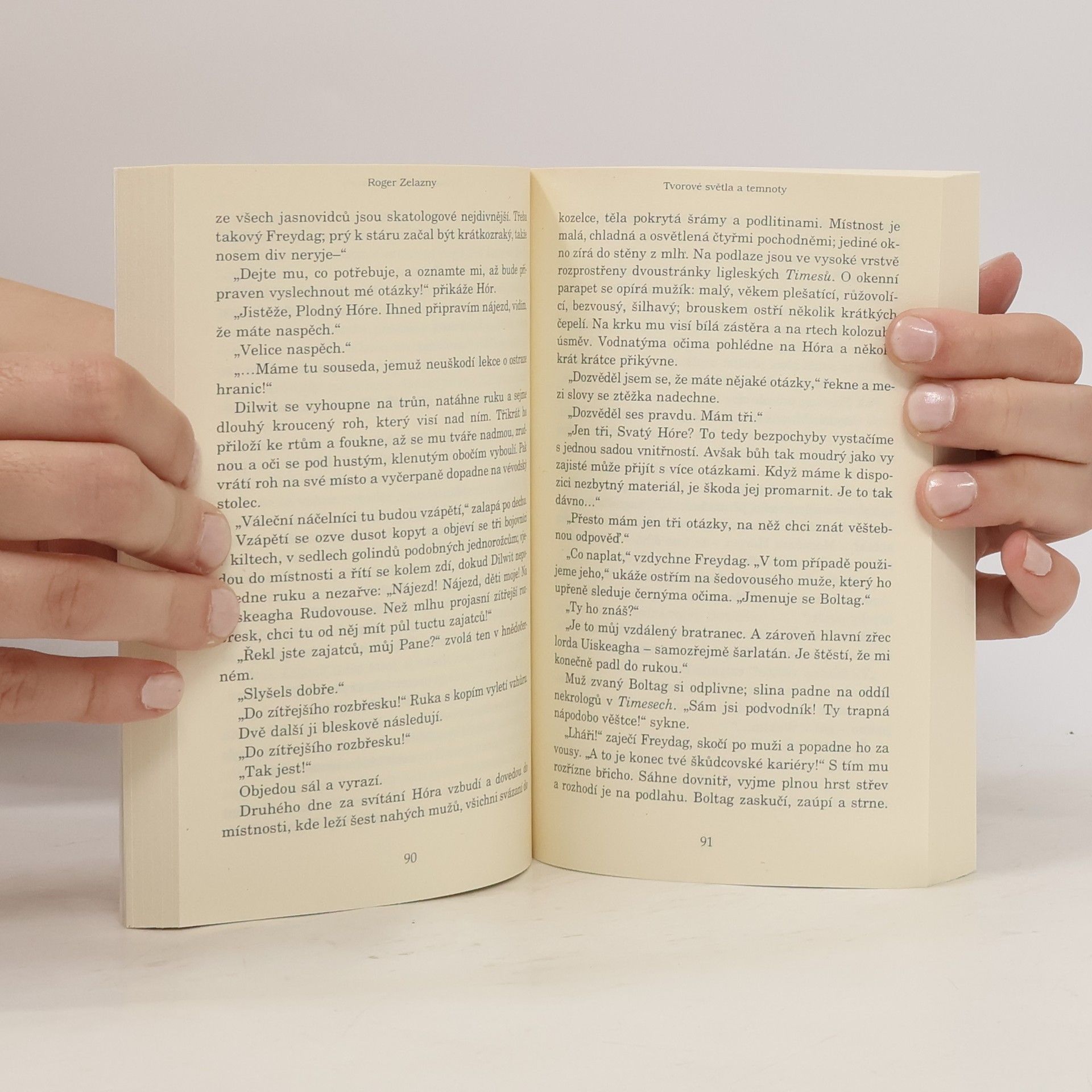 Roger Zelazny Tvorové světla a temnoty