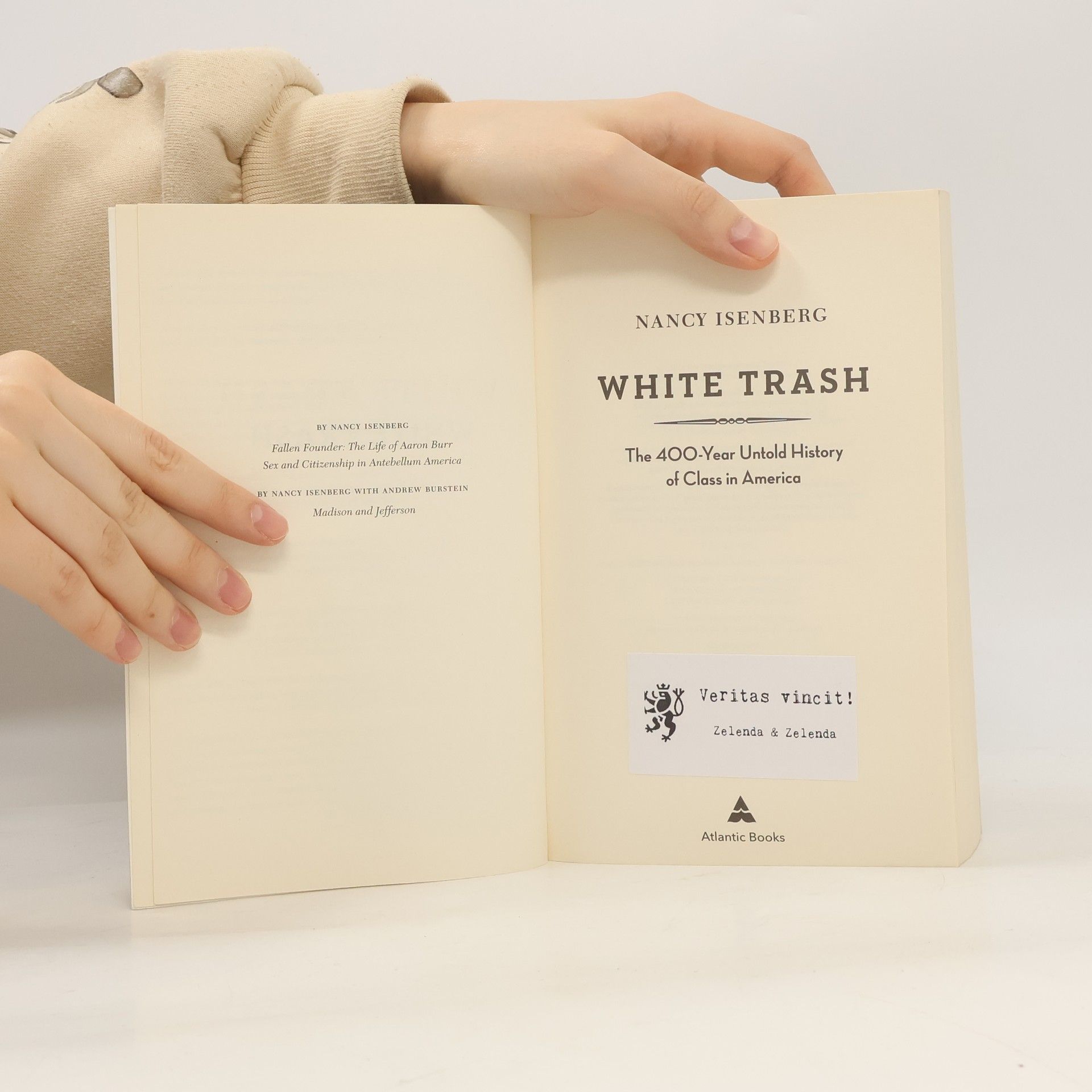 Nancy Isenberg White Trash