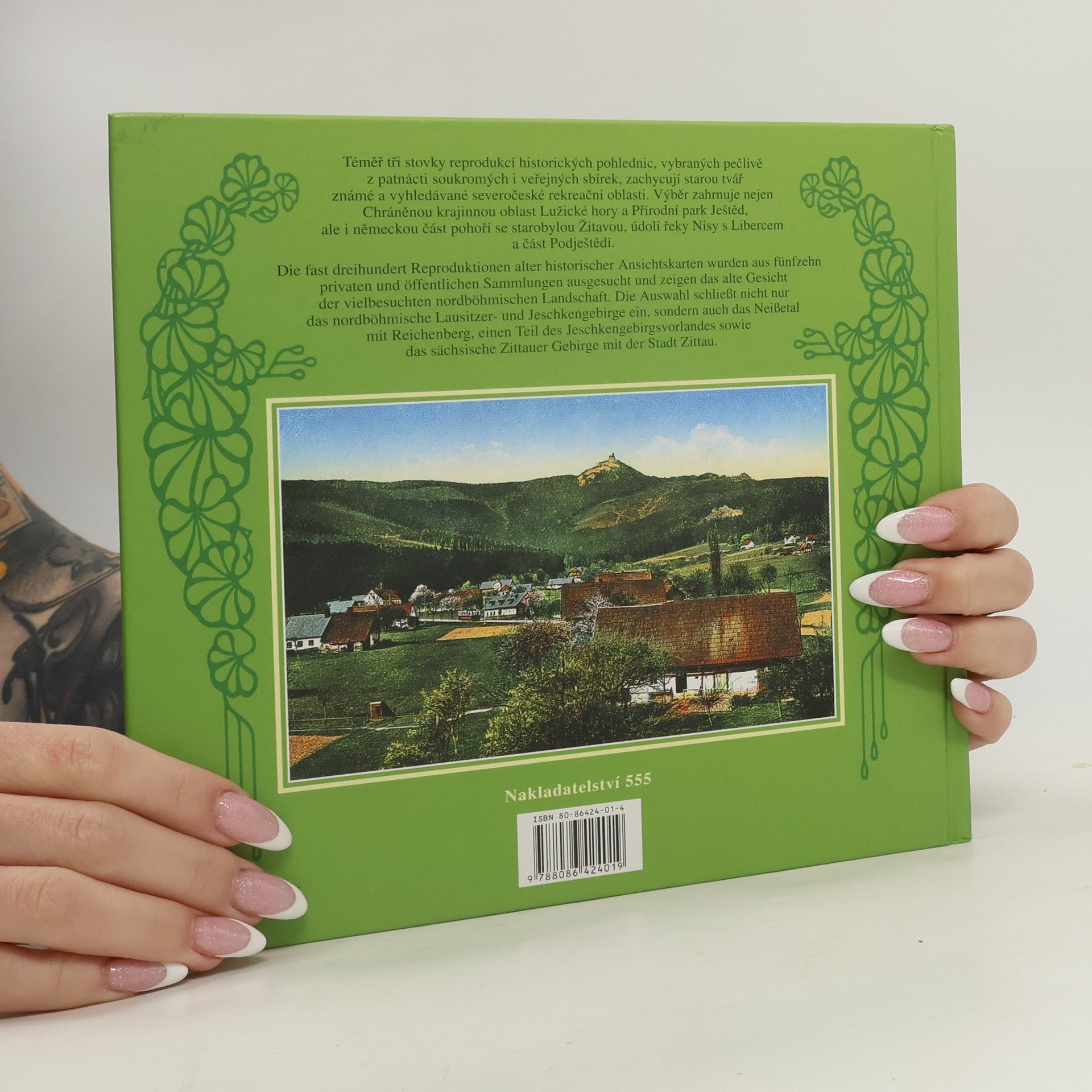Miloslav Nevrlý Album starých pohlednic Lužických hor a Ještědu