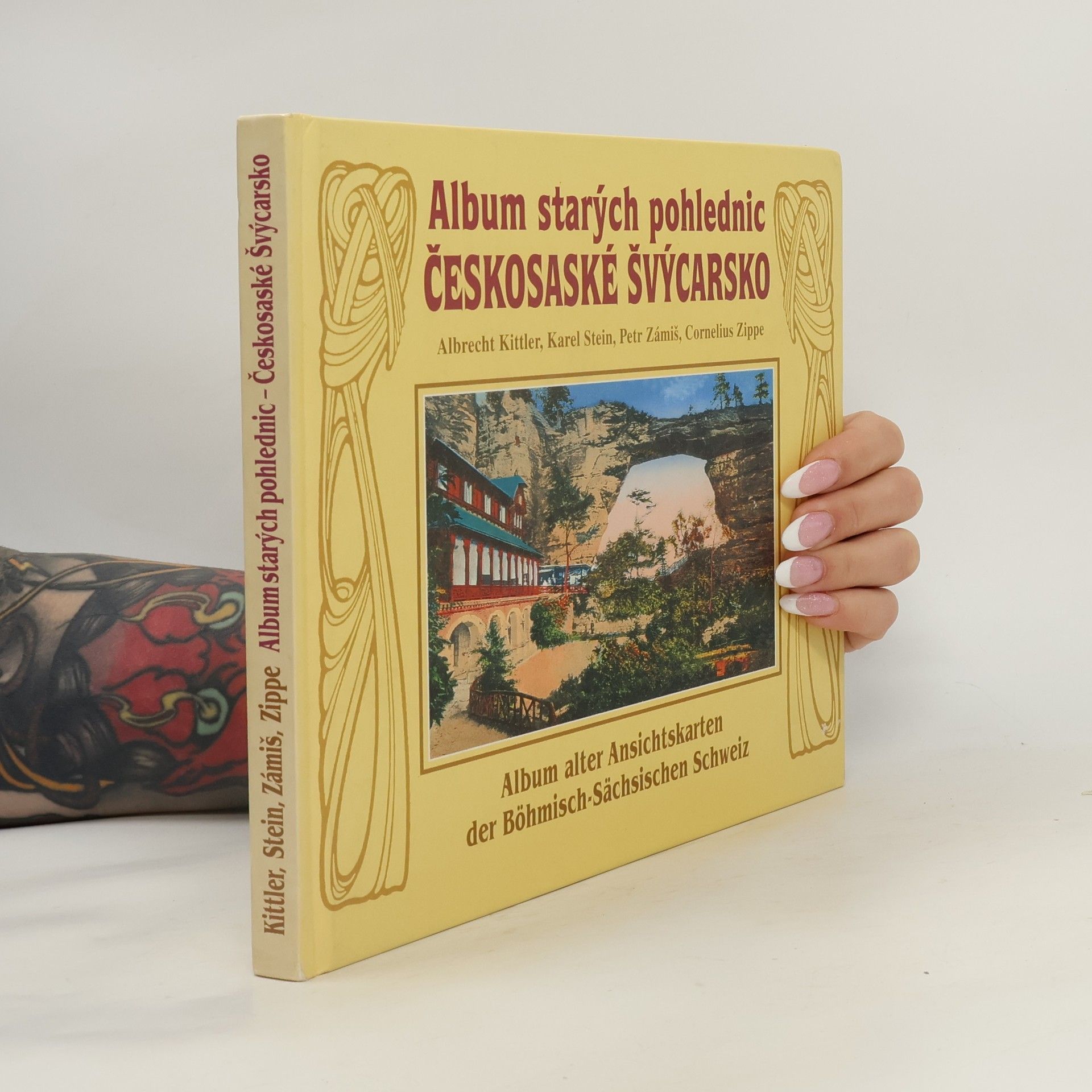 Albrecht Kittler Album starých pohlednic - Českosaské Švýcarsko