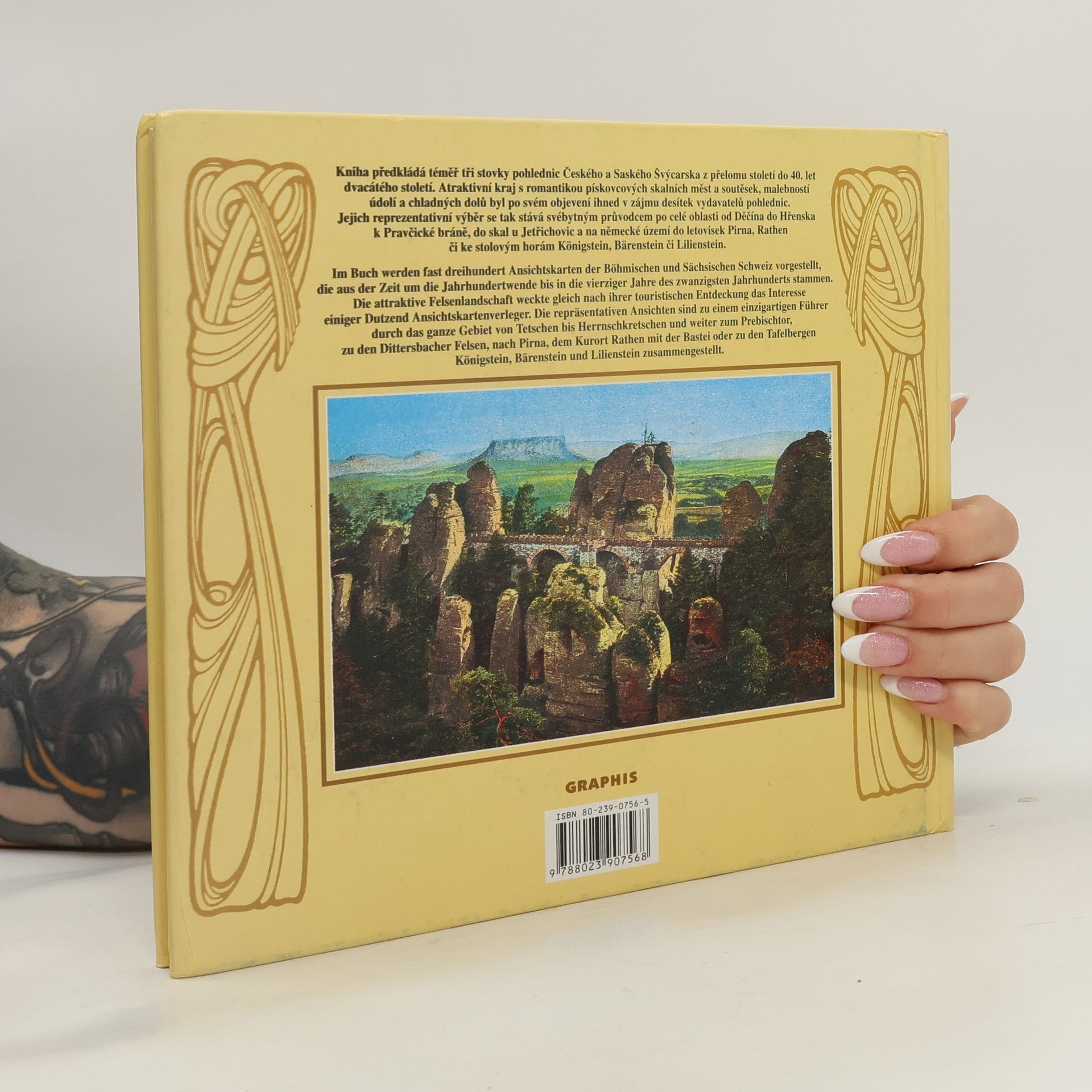 Albrecht Kittler Album starých pohlednic - Českosaské Švýcarsko