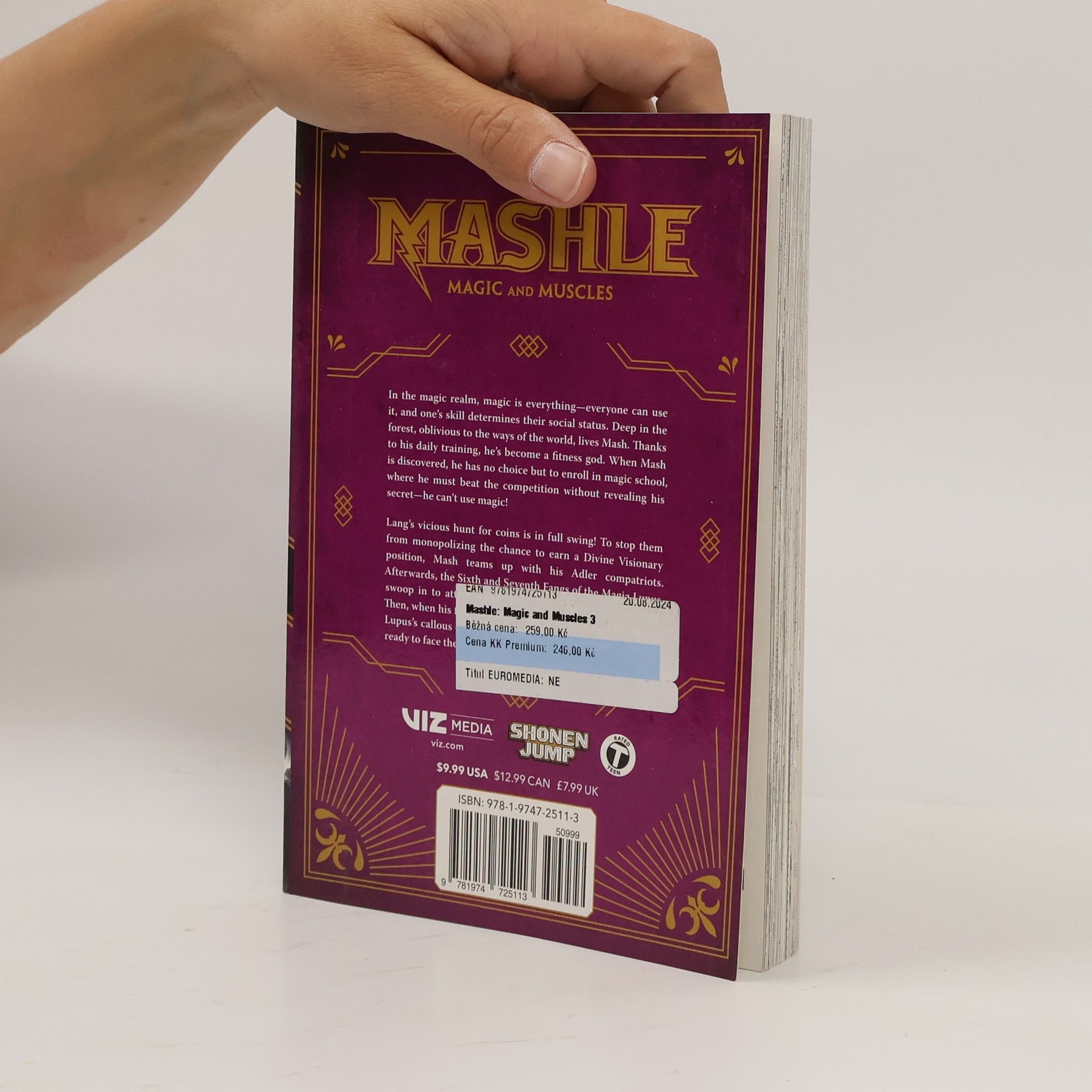 Hajime Kōmoto Mashle: Magic and Muscles 3