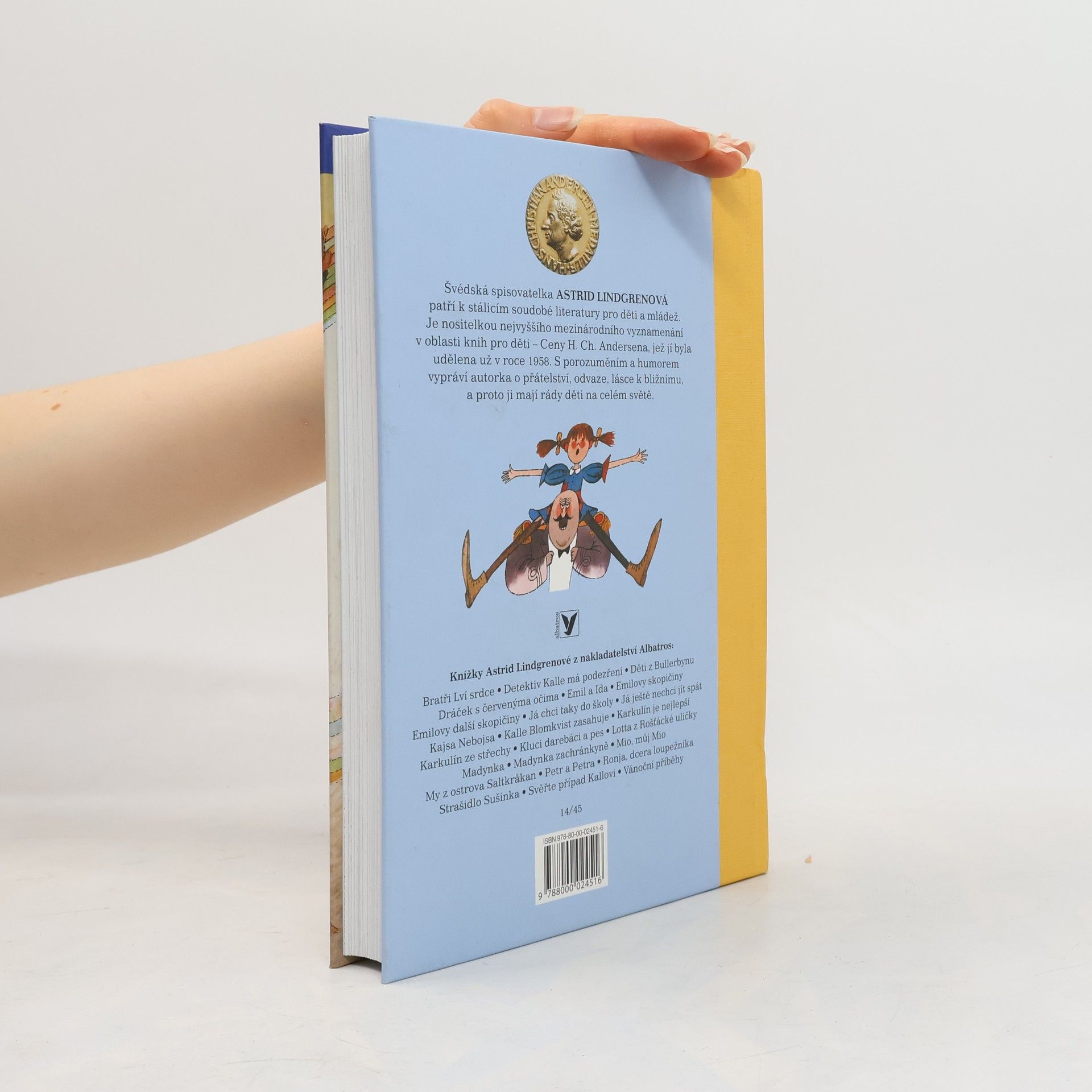 Astrid Lindgren Pipi Dlouhá punčocha