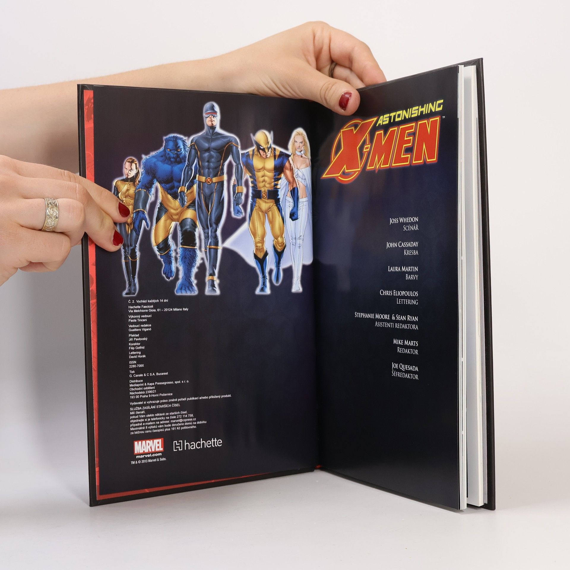 Joss Whedon Ultimátní komiksový komplet 36. Astonishing X-Men. Nadaní