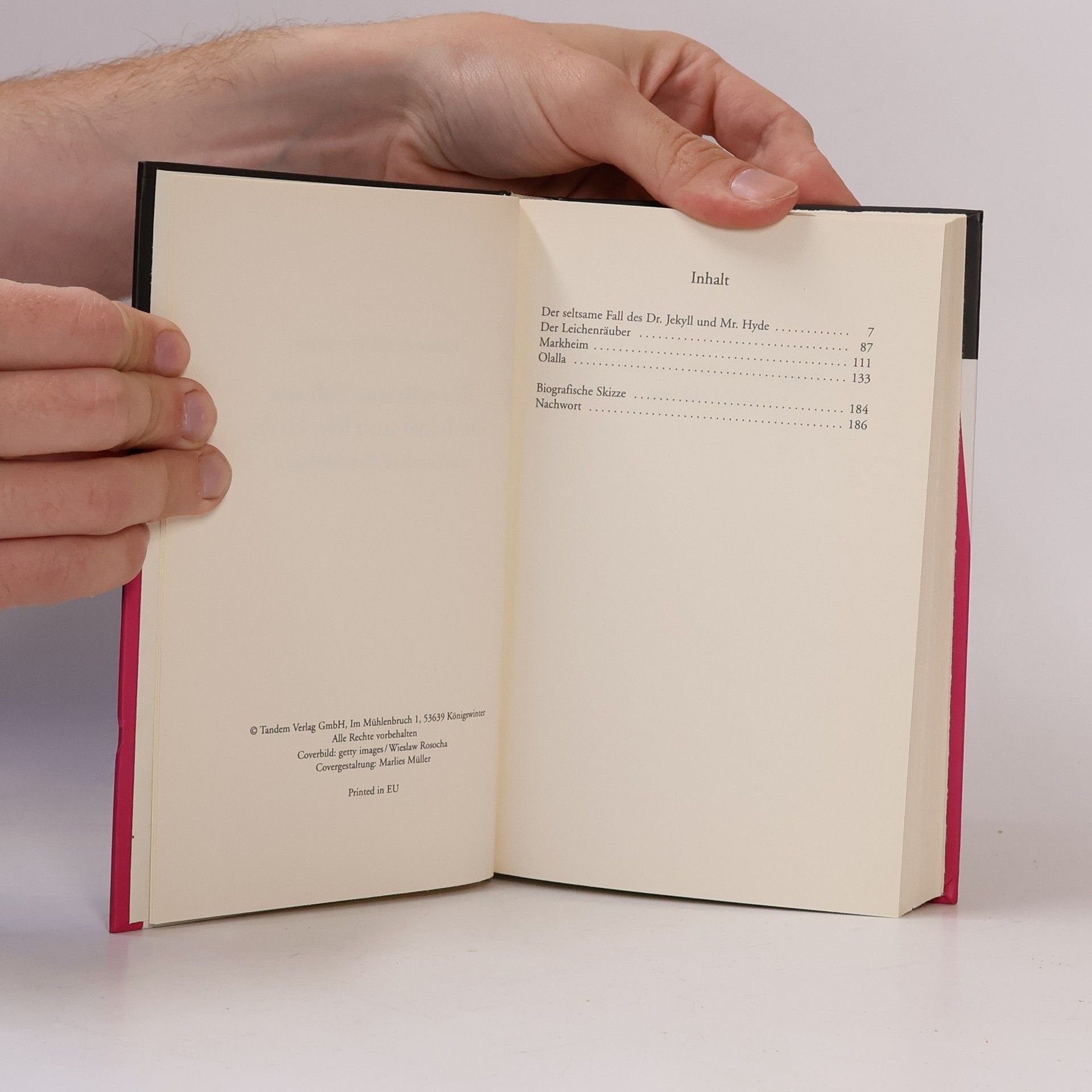 Robert Louis Stevenson Dr. Jekyll und Mr. Hyde und andere Erzählungen
