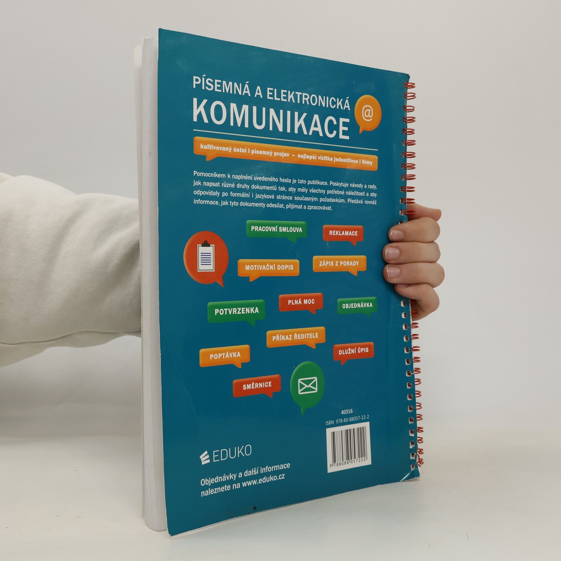 Alena Kocourková Písemná a elektronická komunikace pro střední školy, úřady a veřejnost