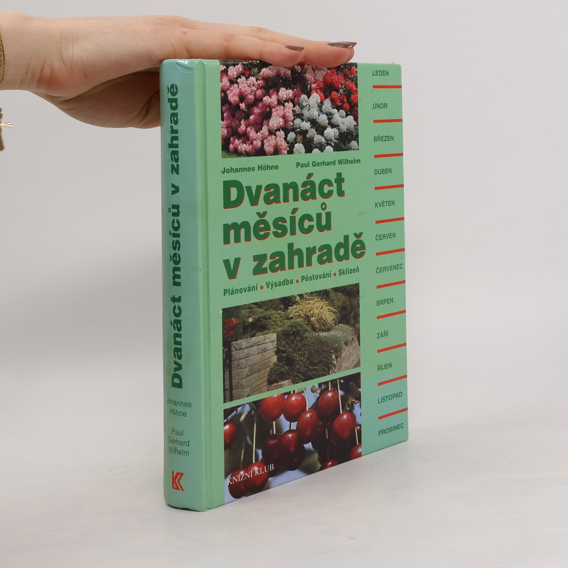 Johannes Höhne Dvanáct měsíců v zahradě. Plánování, výsadba, pěstování, sklizeň