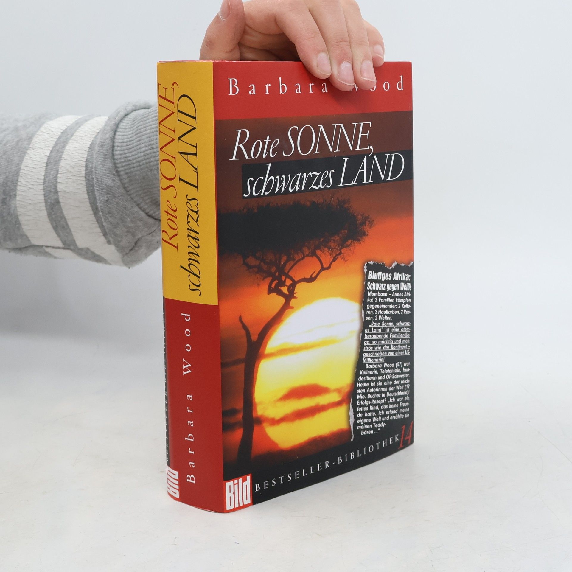 Barbara Wood Rote Sonne, schwarzes Land