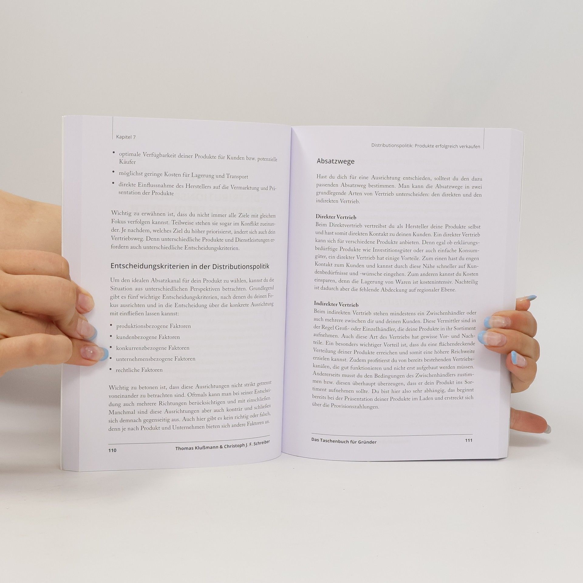 Thomas Klußmann Das Taschenbuch für Gründer