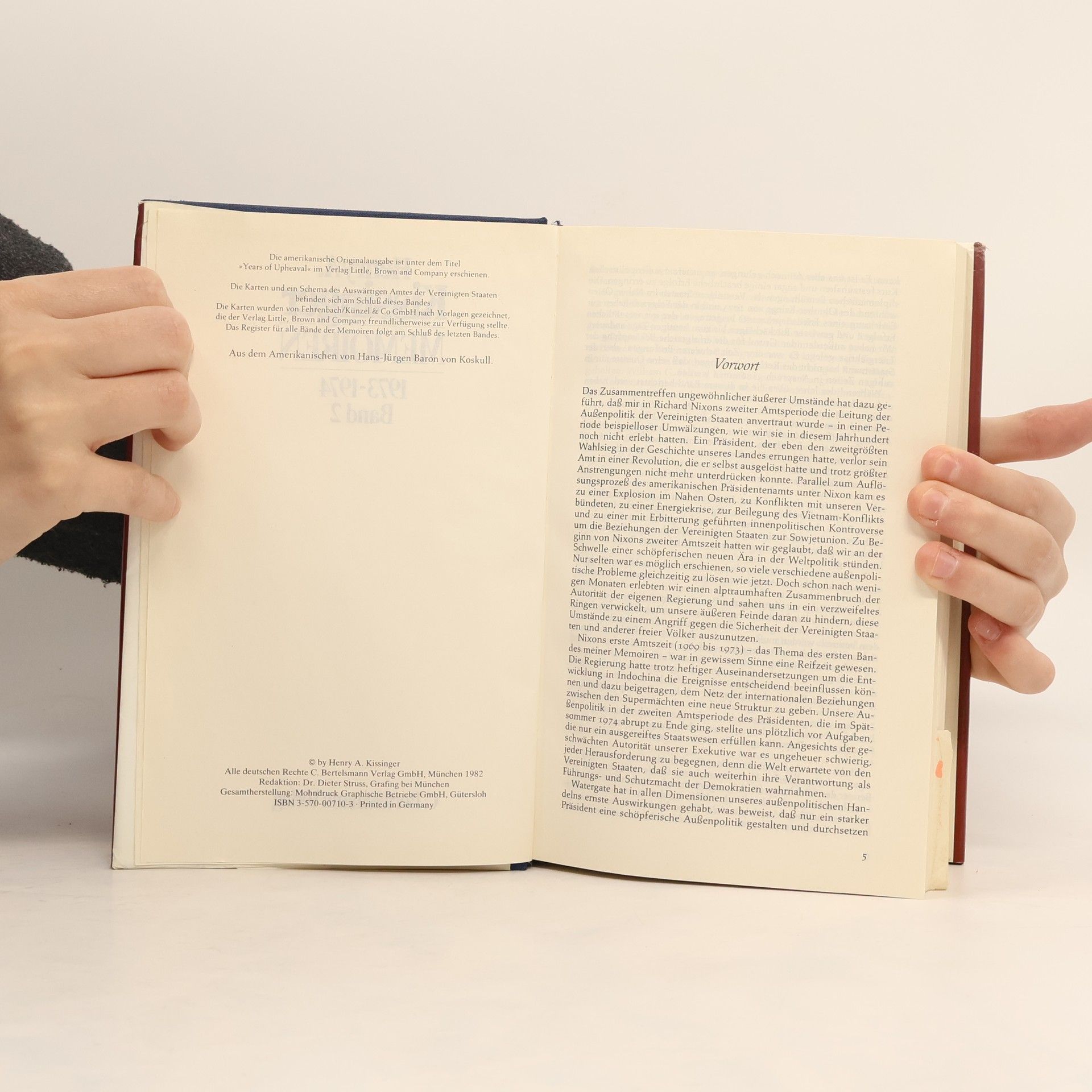 Henry Kissinger Memoiren. Band. 2, 1973-1974