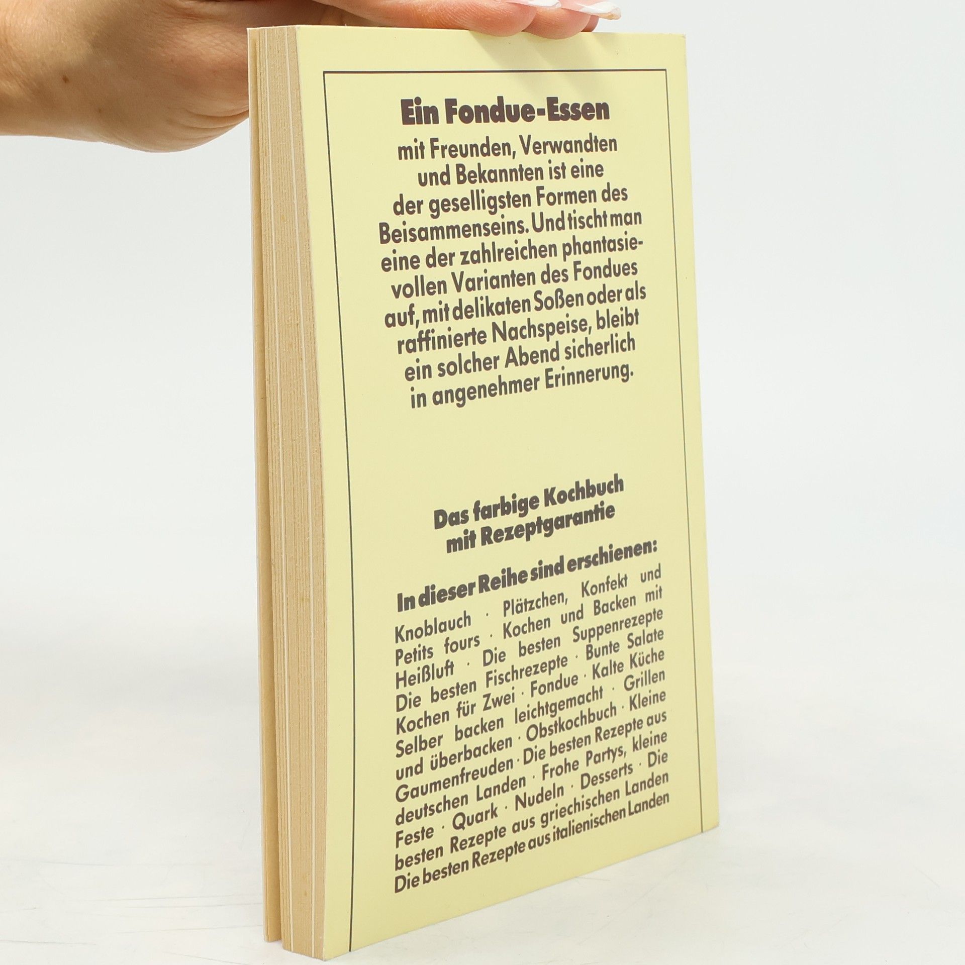 Collectif d'auteurs Fondue