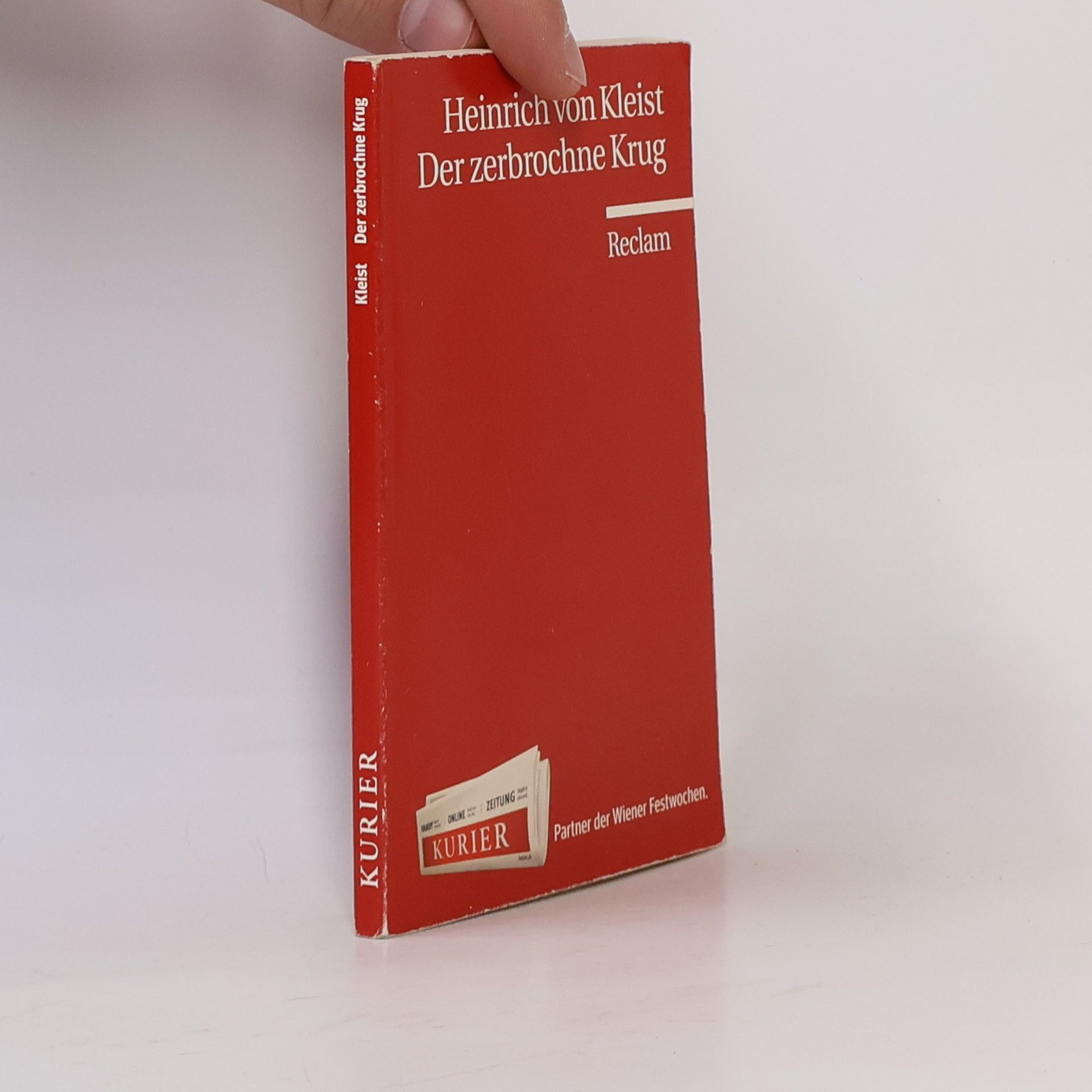 Heinrich von Kleist Der zebrochne Krug