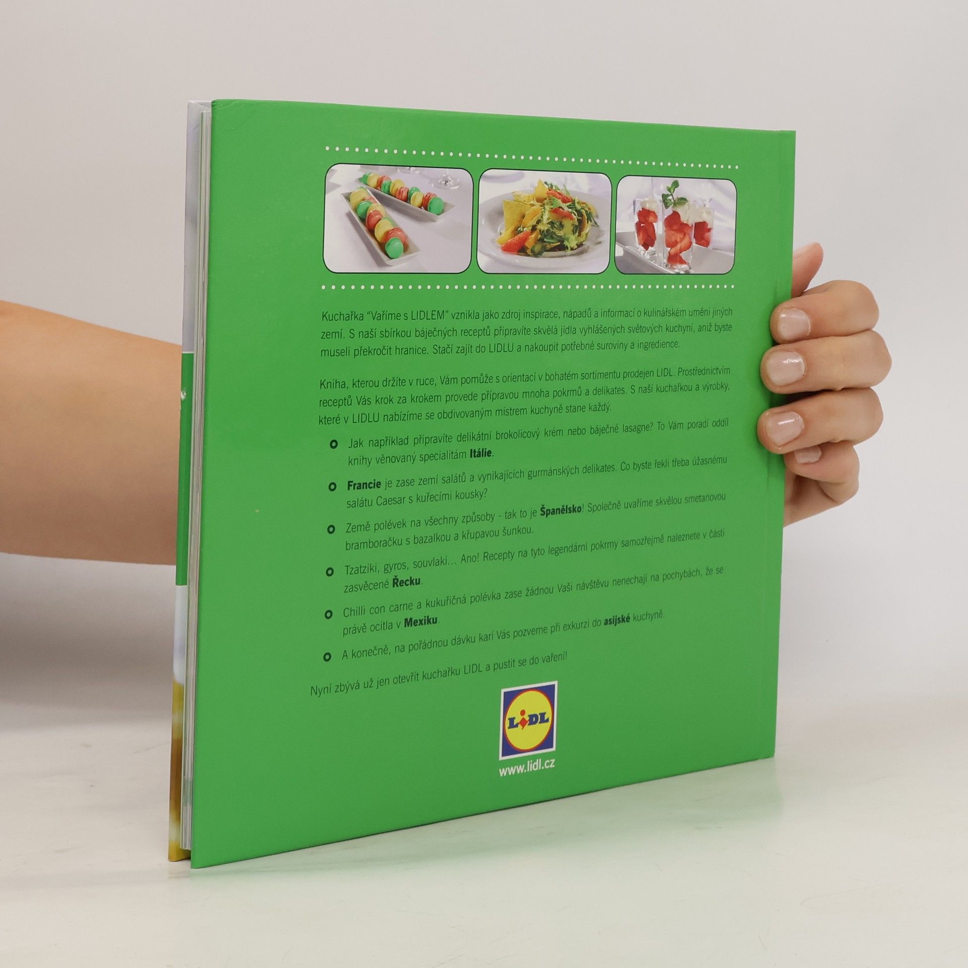 Autorenkollektiv Lidl Kuchařka. Vynikající a snadné recepty z celého světa