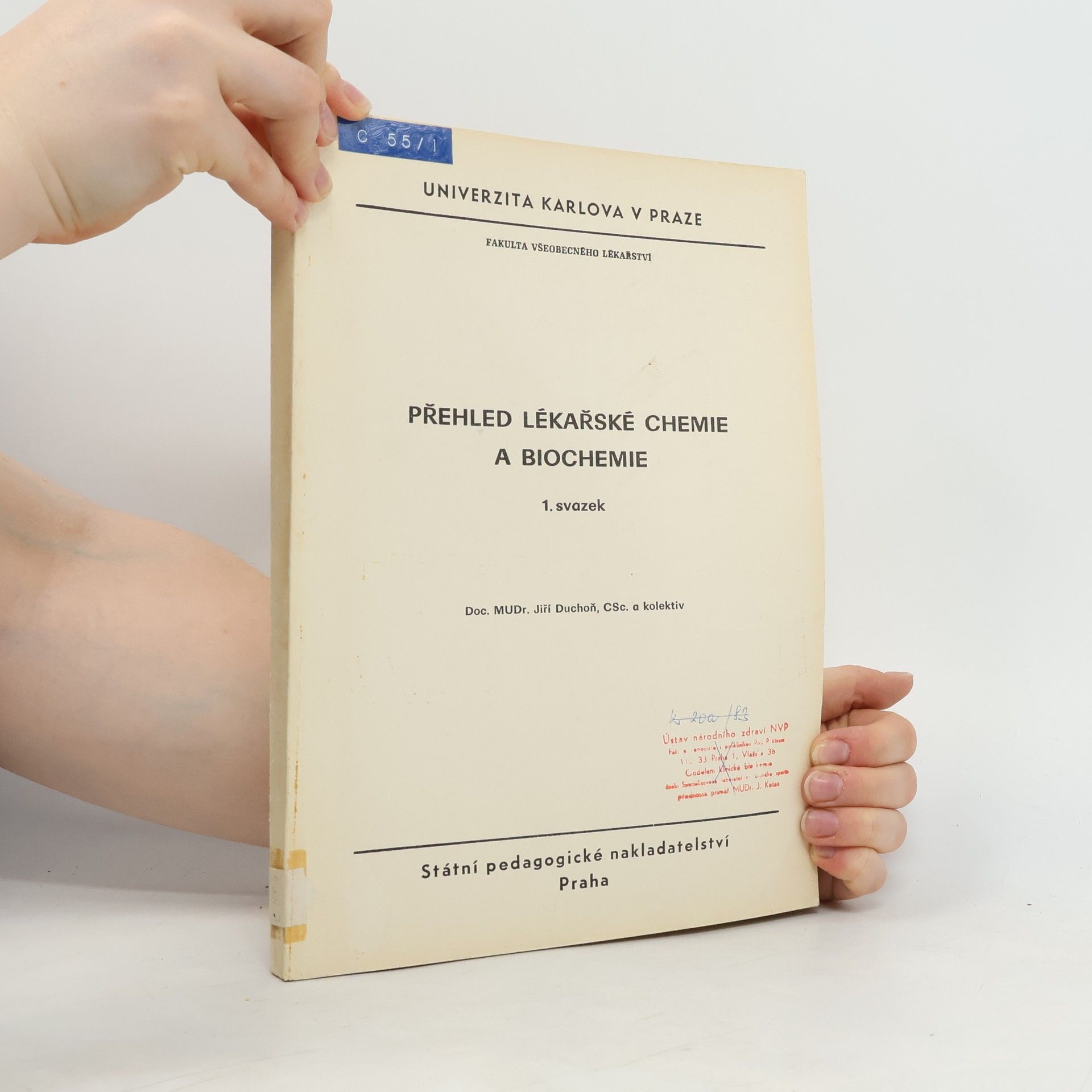 Jiří Duchoň Přehled lékařské chemie a biochemie