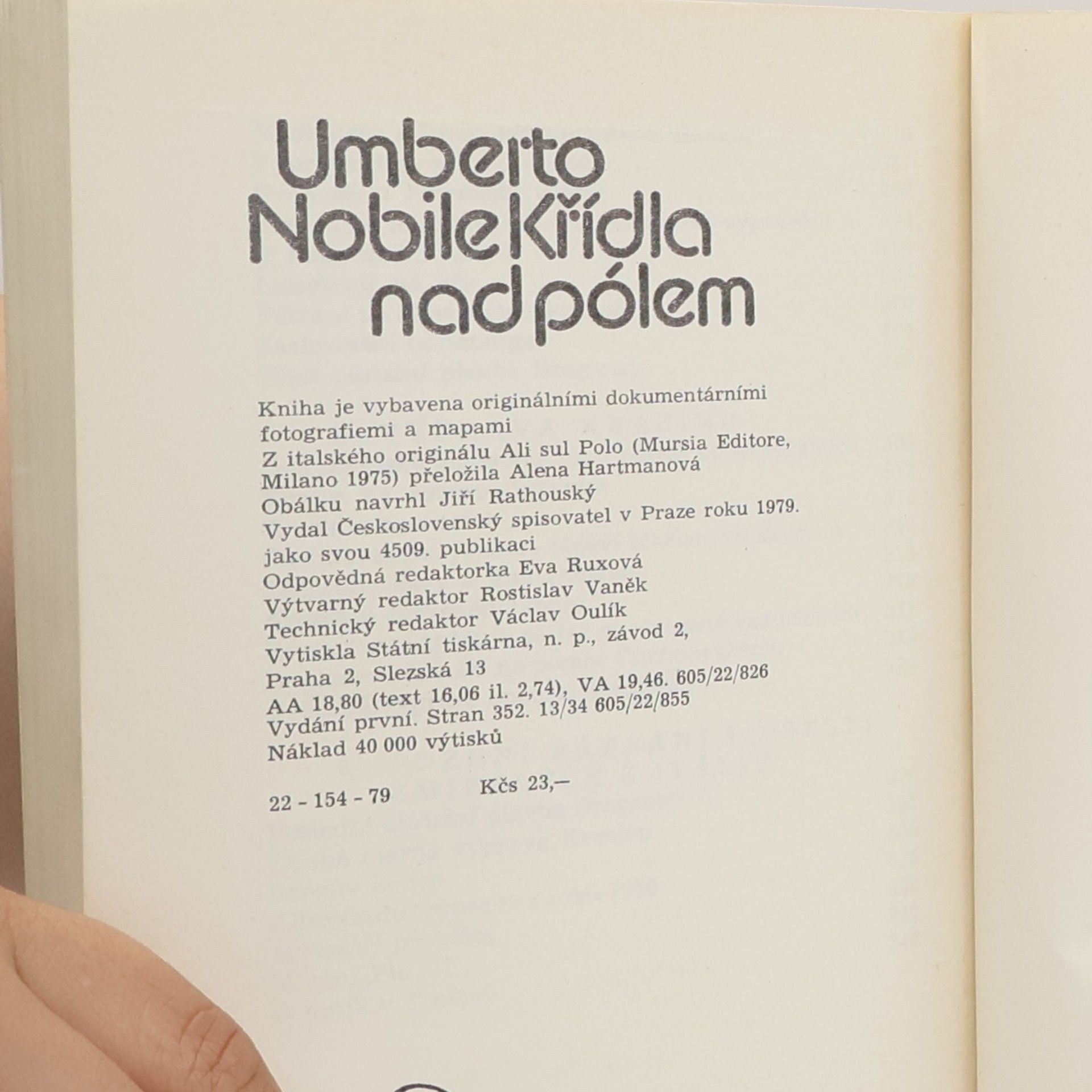 Umberto Nobile Křídla nad pólem