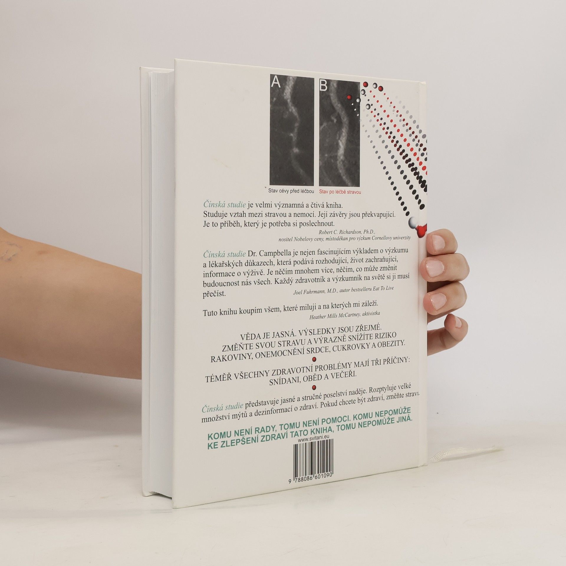 T. Colin Campbell Čínská studie. Výživa jako základ uchování a zlepšení zdraví, tělesné kondice a duševních schopností