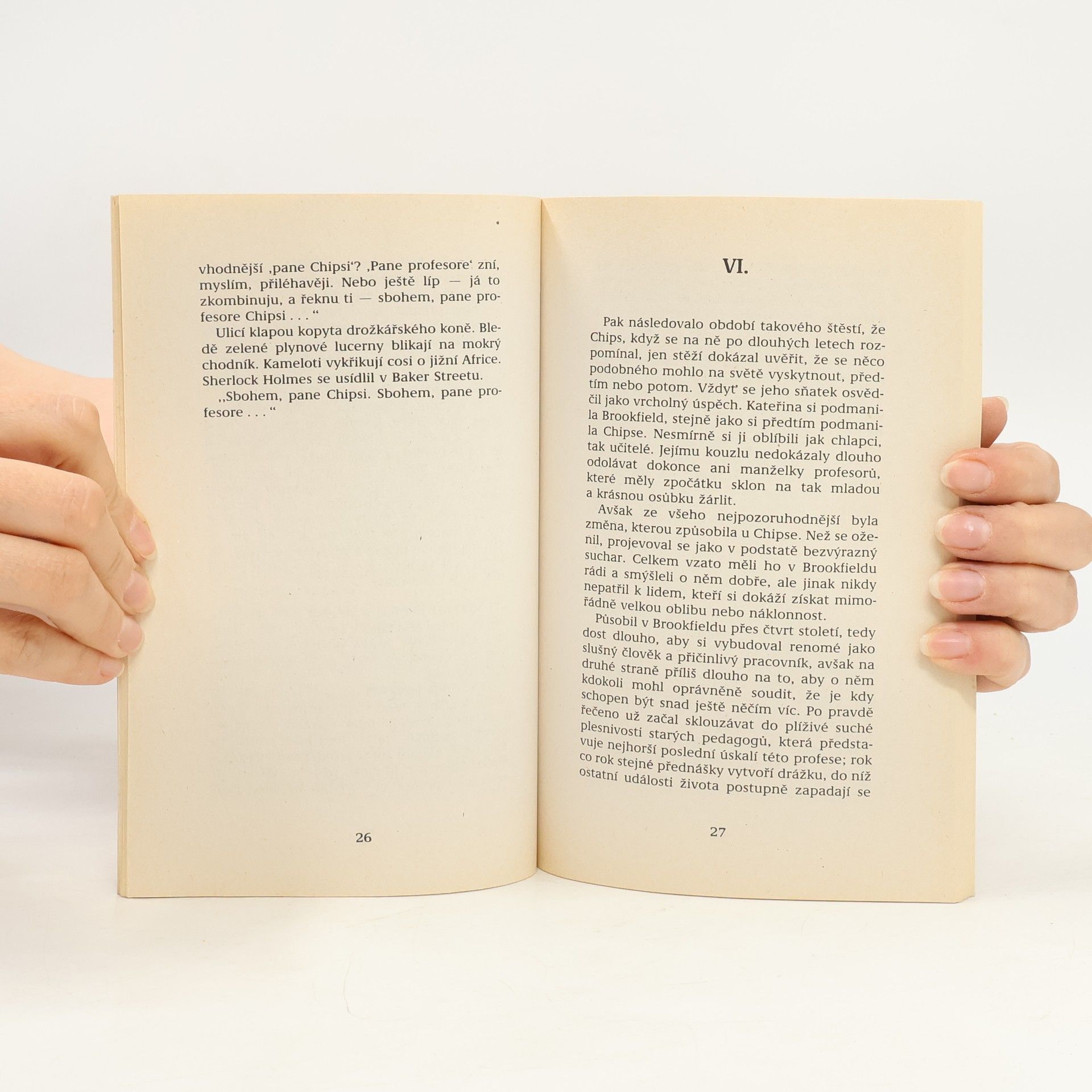 James Hilton Sbohem, pane profesore