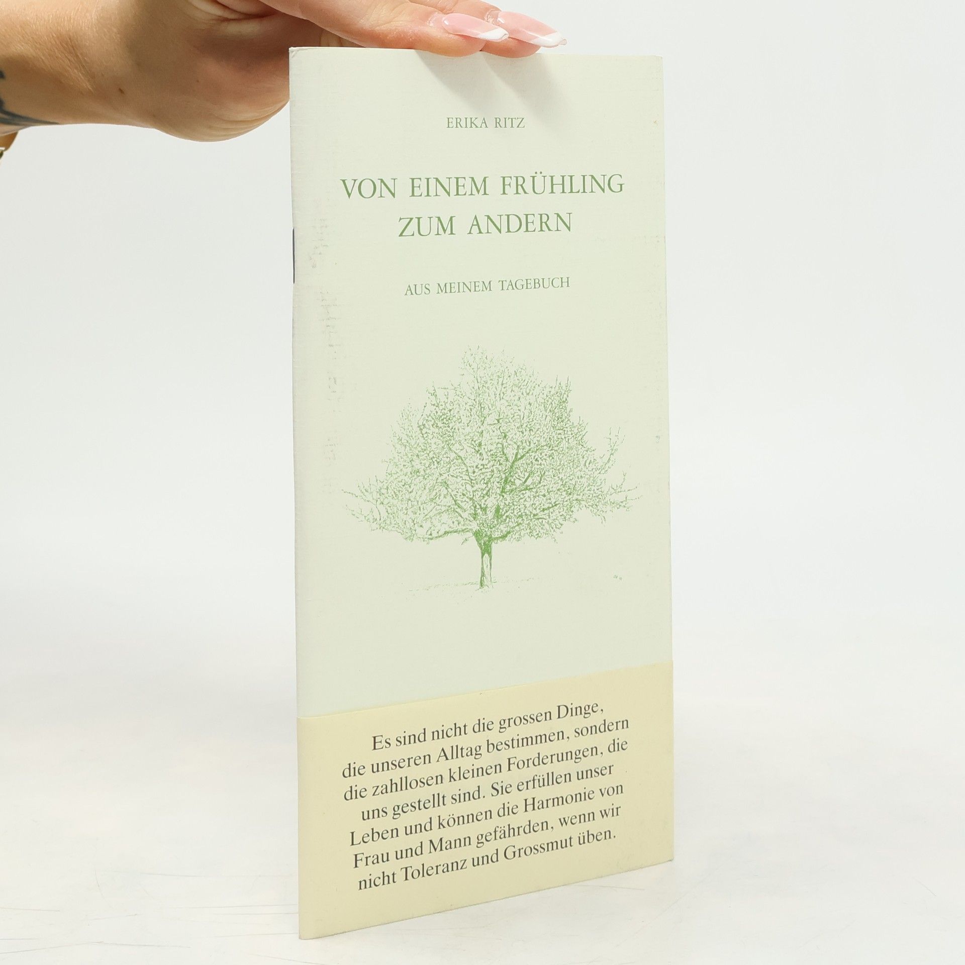 Erika Ritz Von einem Frühling zum anderen
