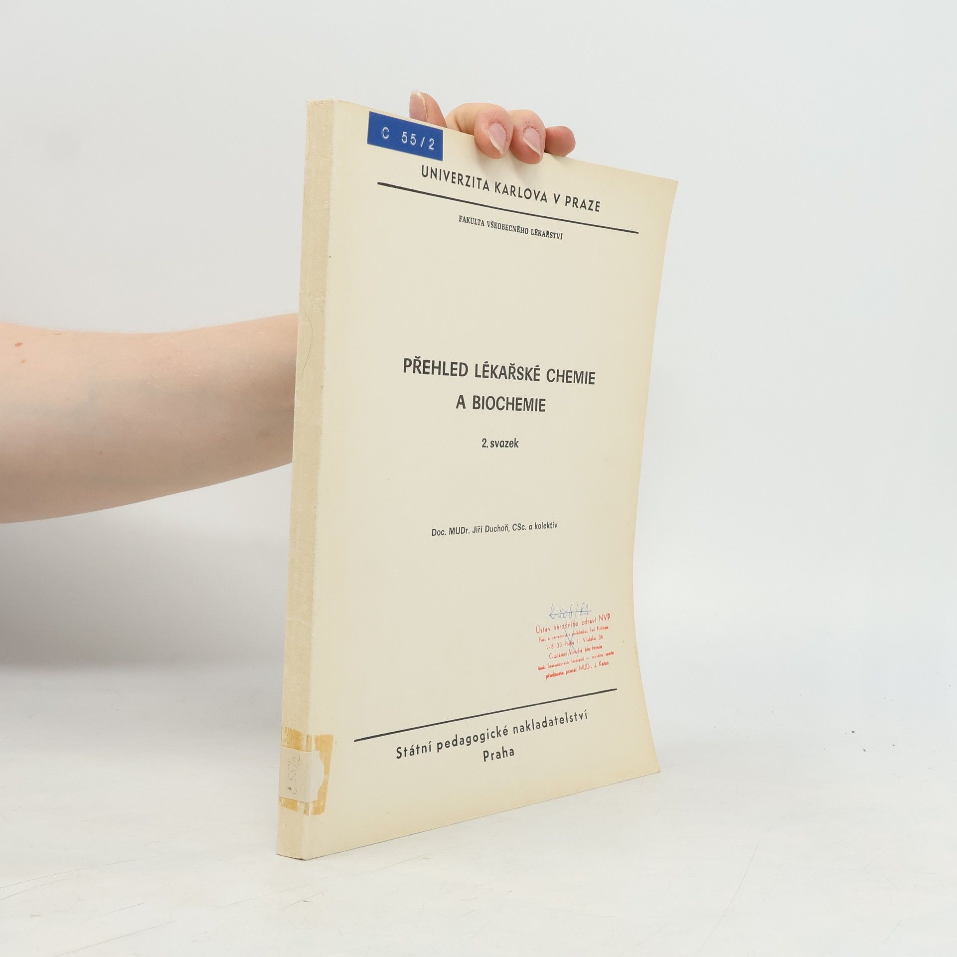 Jiří Duchoň Lékařská chemie a biochemie