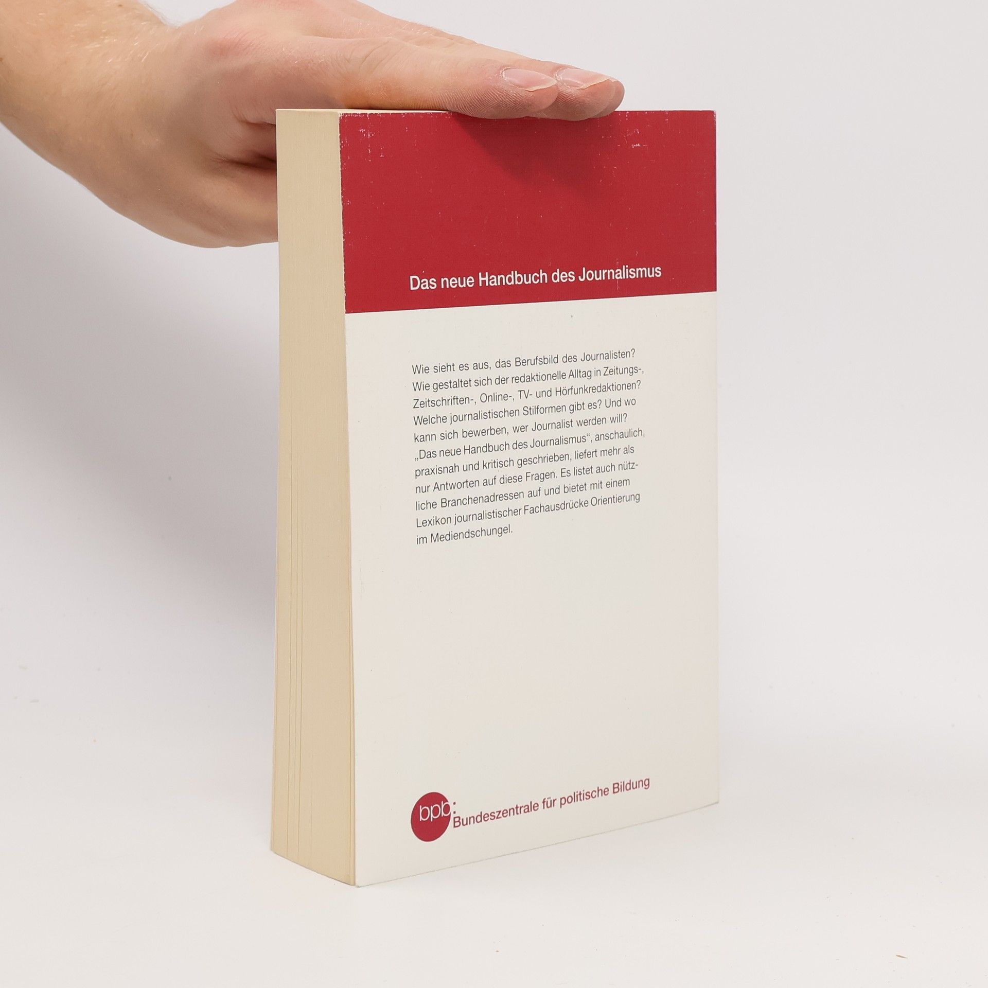 Wolf Schneider Das neue Handbuch des Journalismus