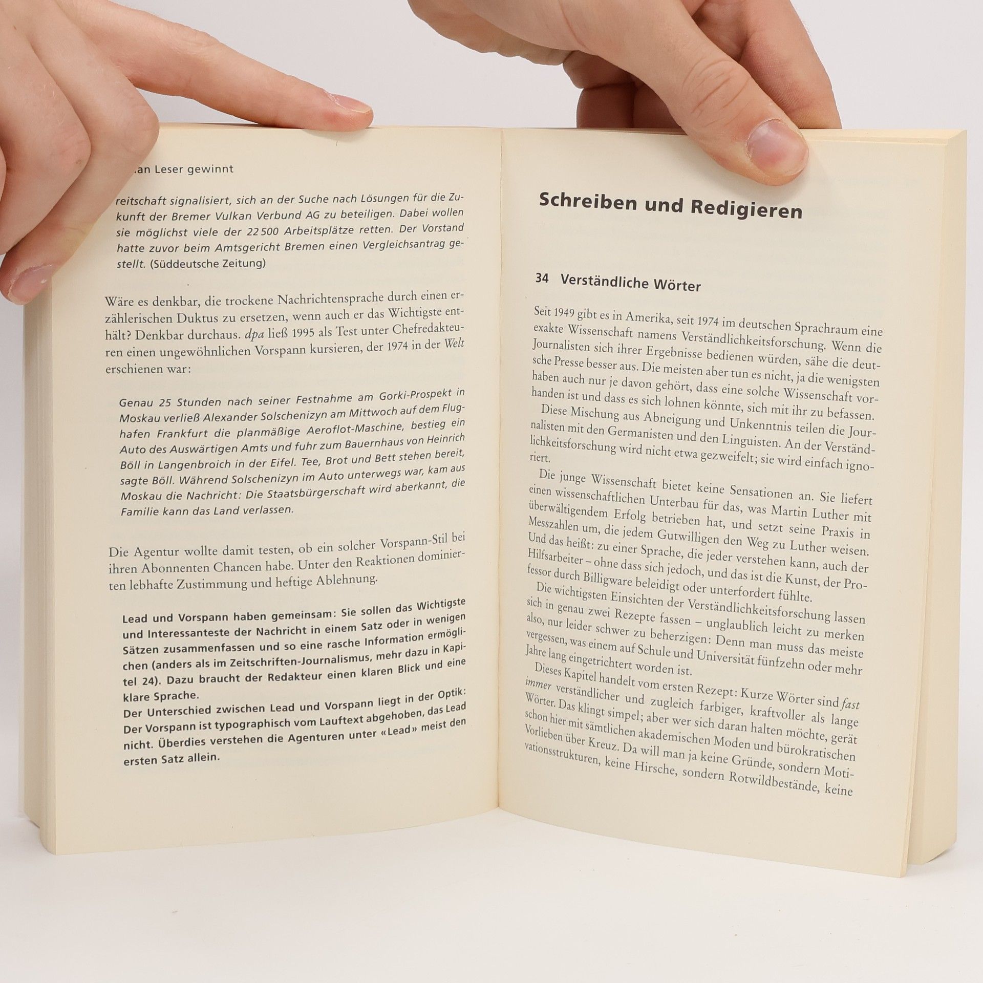 Wolf Schneider Das neue Handbuch des Journalismus