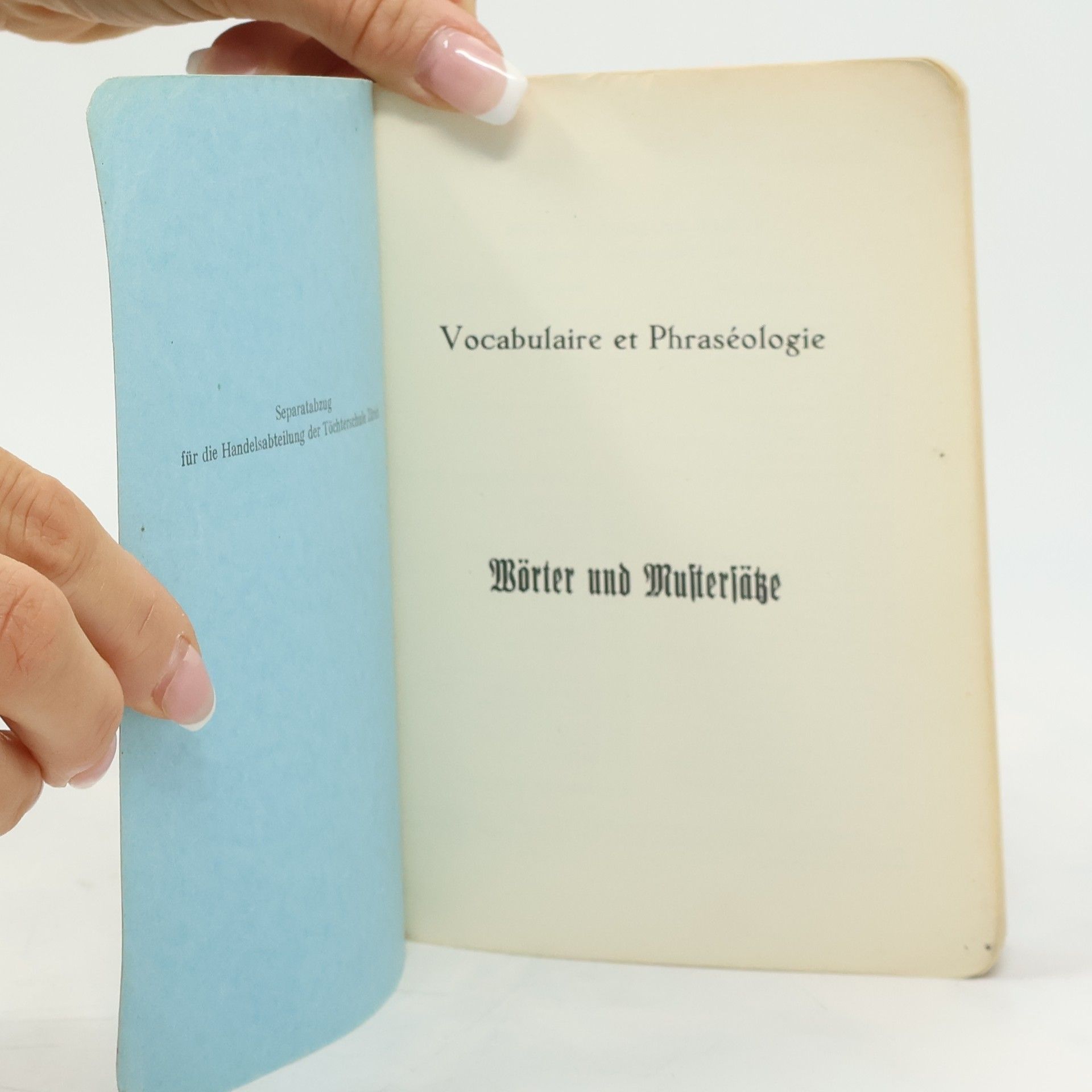 Georges Vacheresse Französisch Korrespondenz und Handelslehre