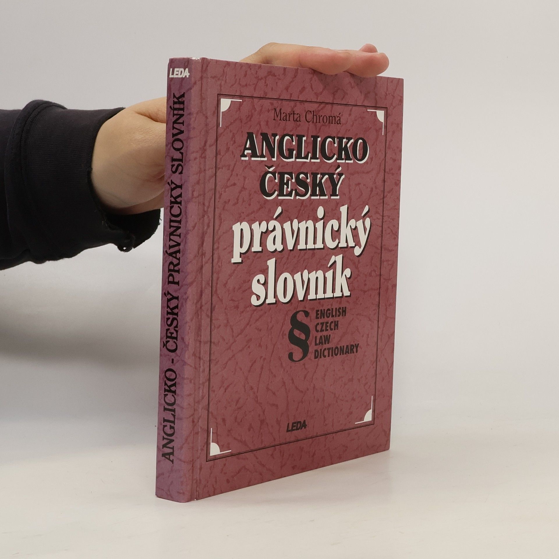 Marta Chromá Anglicko-český právnický slovník