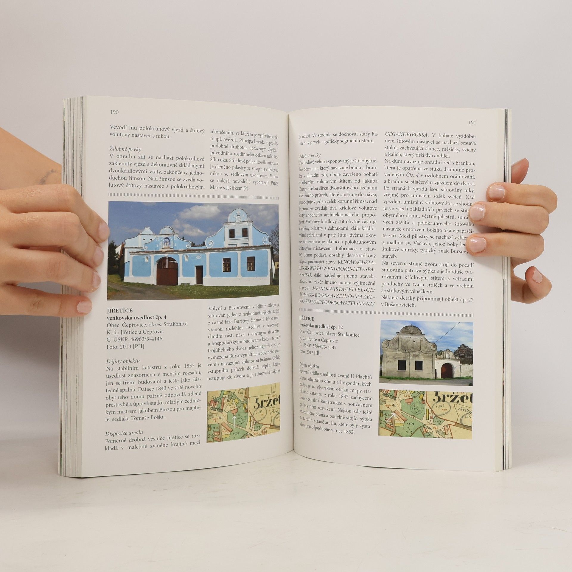 Ondřej Fibich Jakub Bursa a jihočeská venkovská architektura