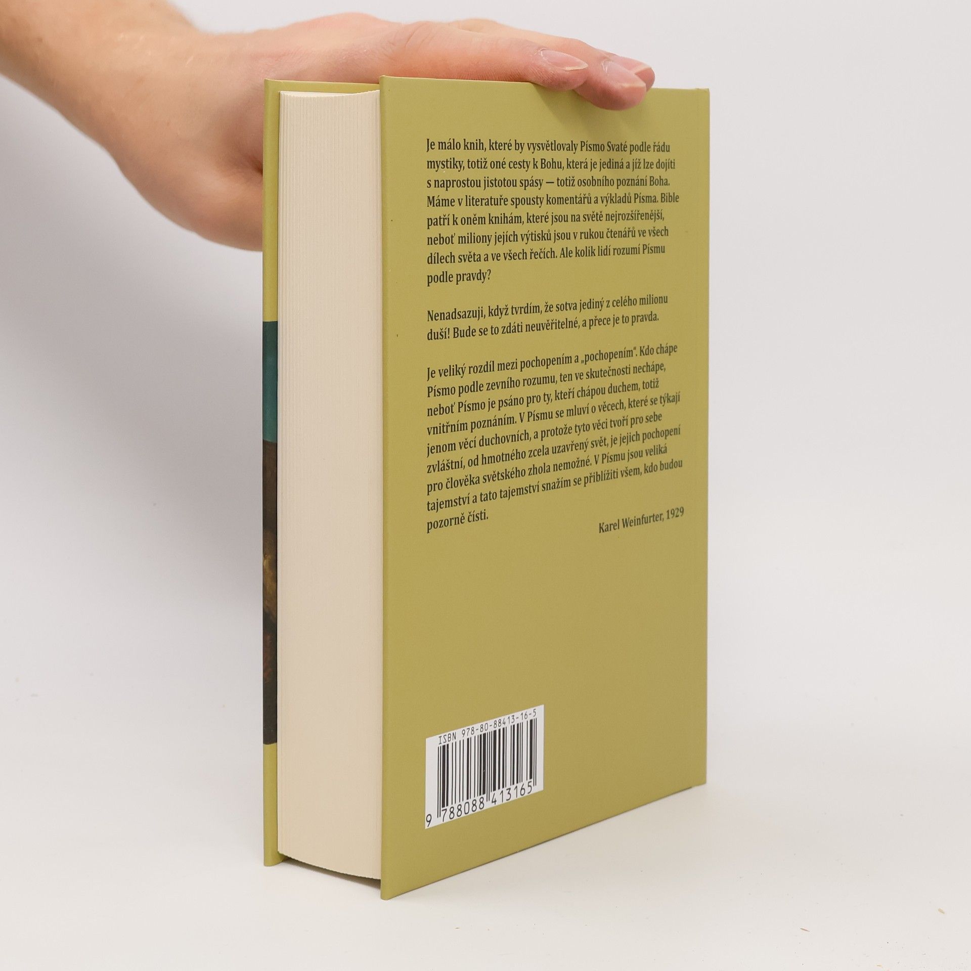 Karl Weinfurter Bible ve světle mystiky