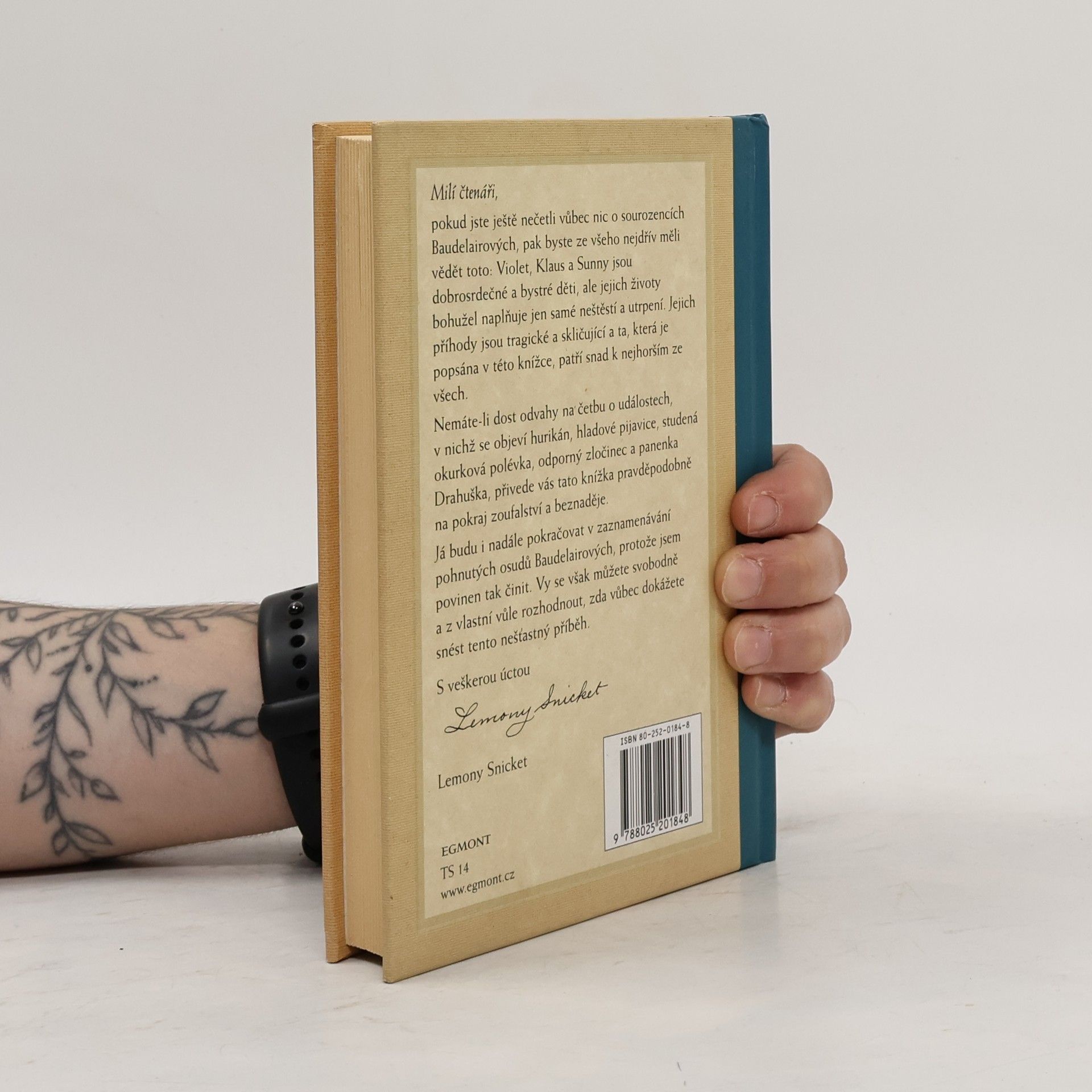 Lemony Snicket Řada nešťastných příhod 3. Široké okno
