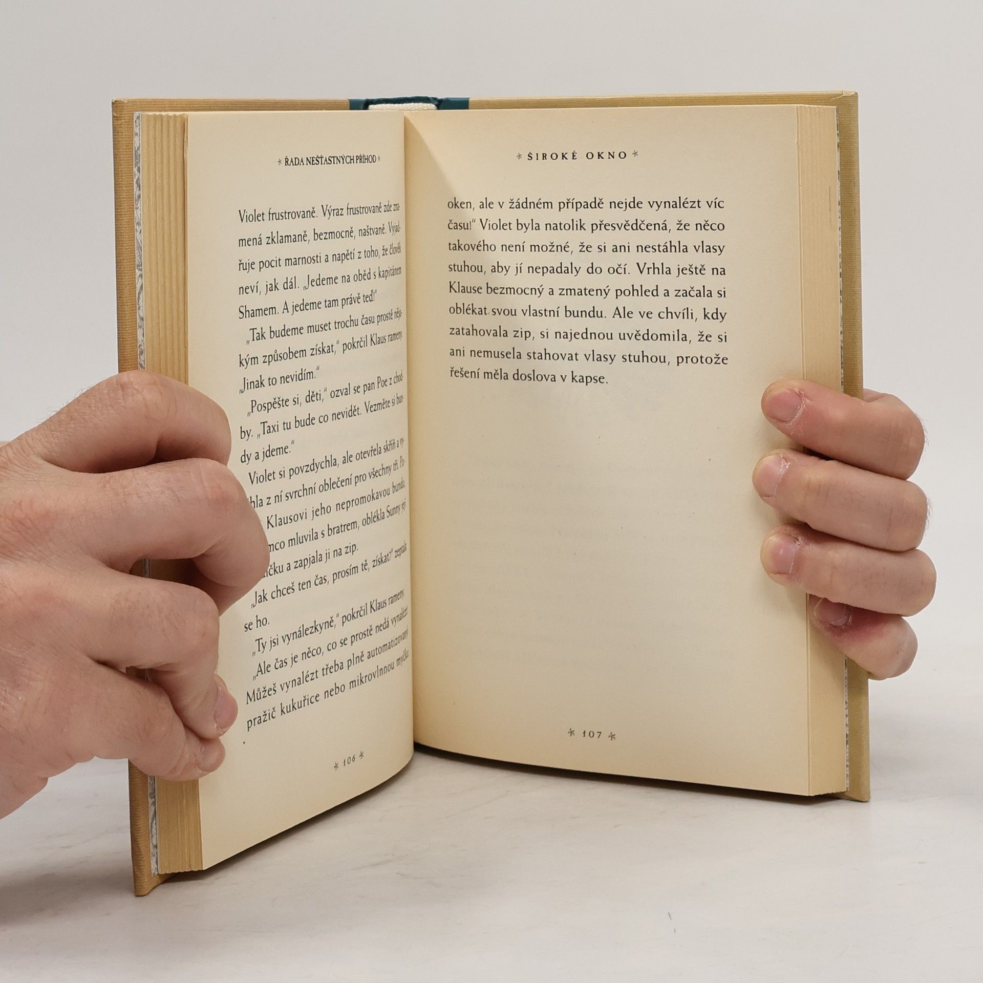 Lemony Snicket Řada nešťastných příhod 3. Široké okno