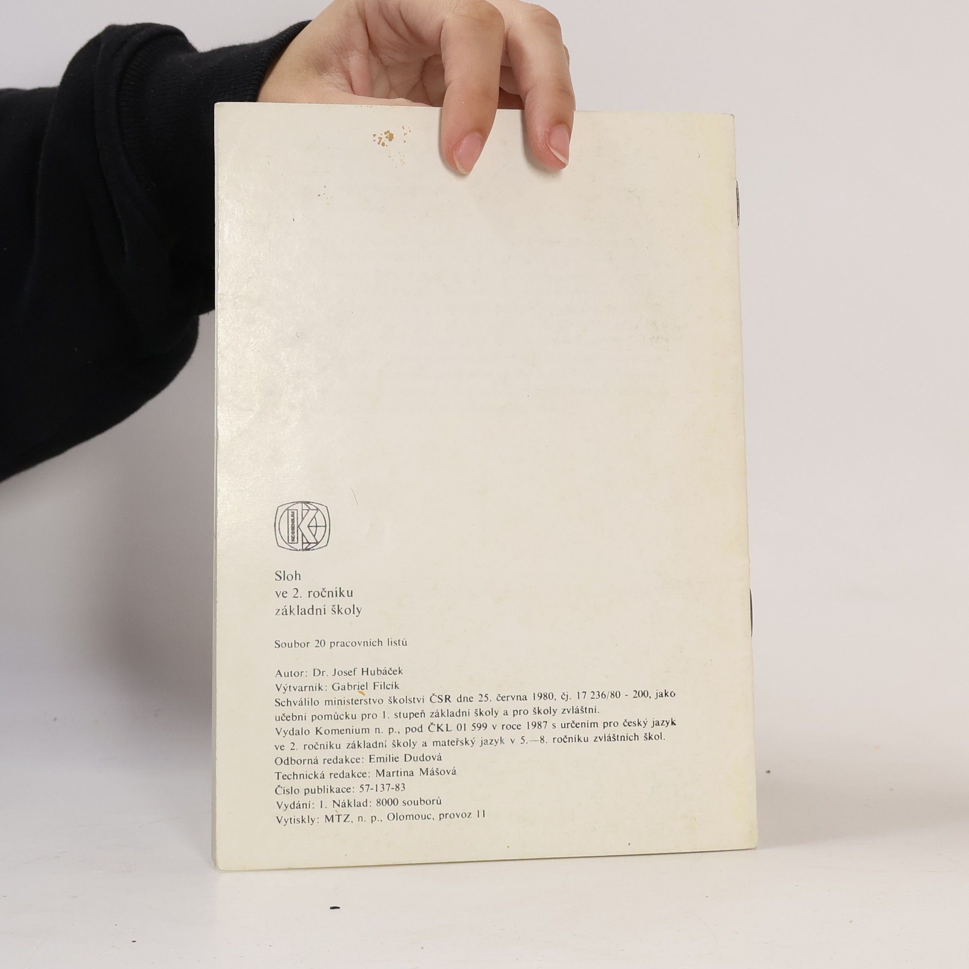 Autorenkollektiv Sloh ve 2. ročníku základní školy