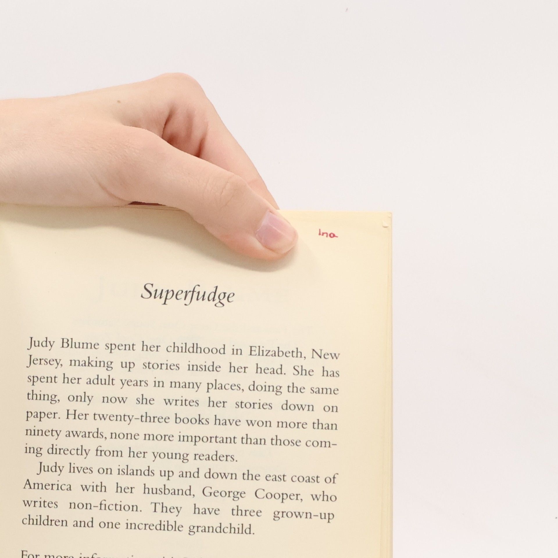 Judy Blume Superfudge