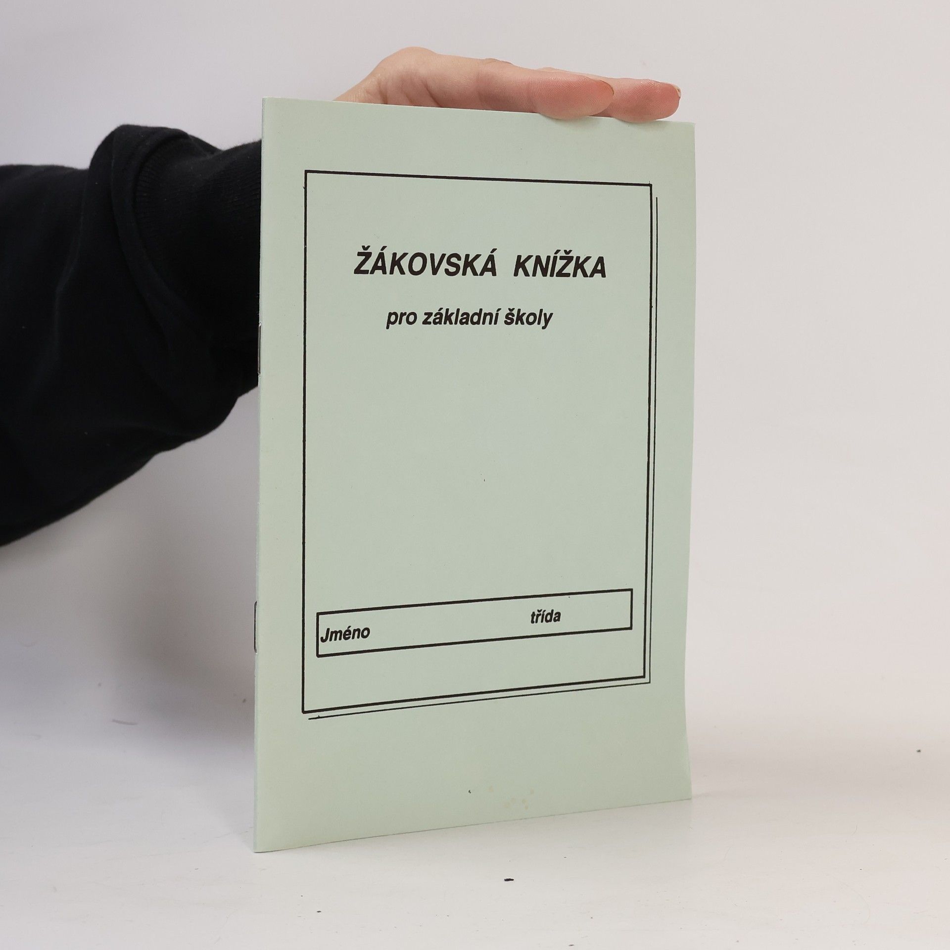 Various authors Žákovská knížka pro základní školy