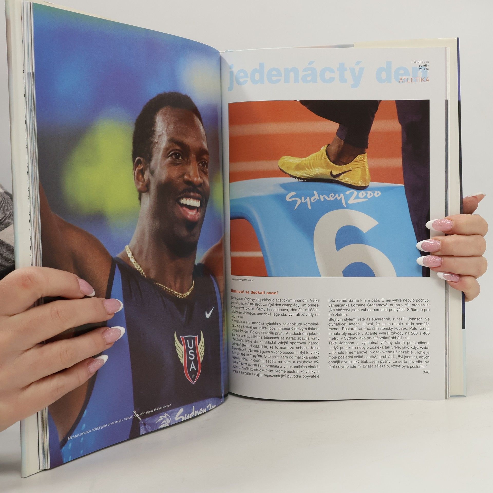 Václav Pacina Sydney 2000 : XXVII. letní olympijské hry očima reportérů