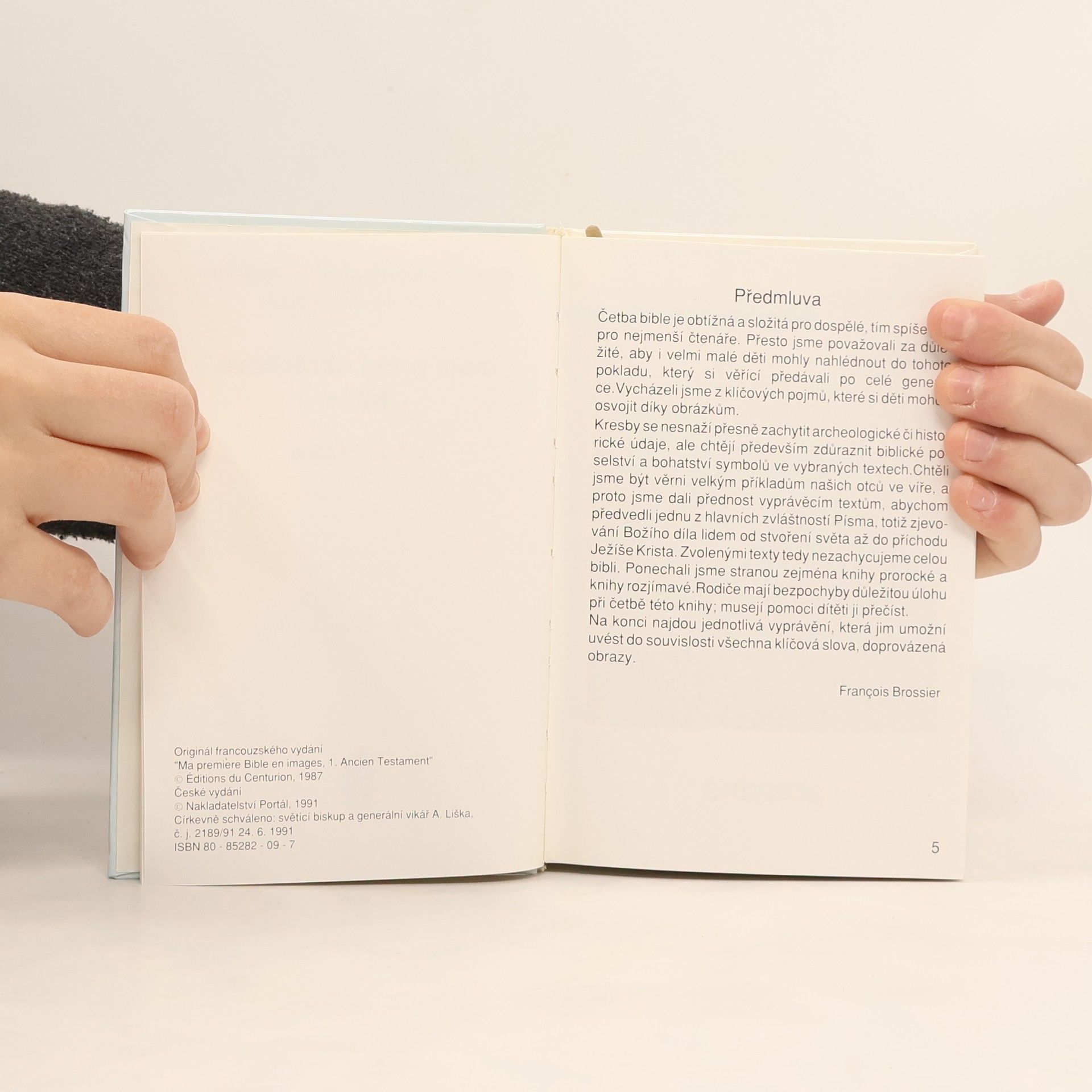 Francois Brossier Moje první obrázková bible 1-2