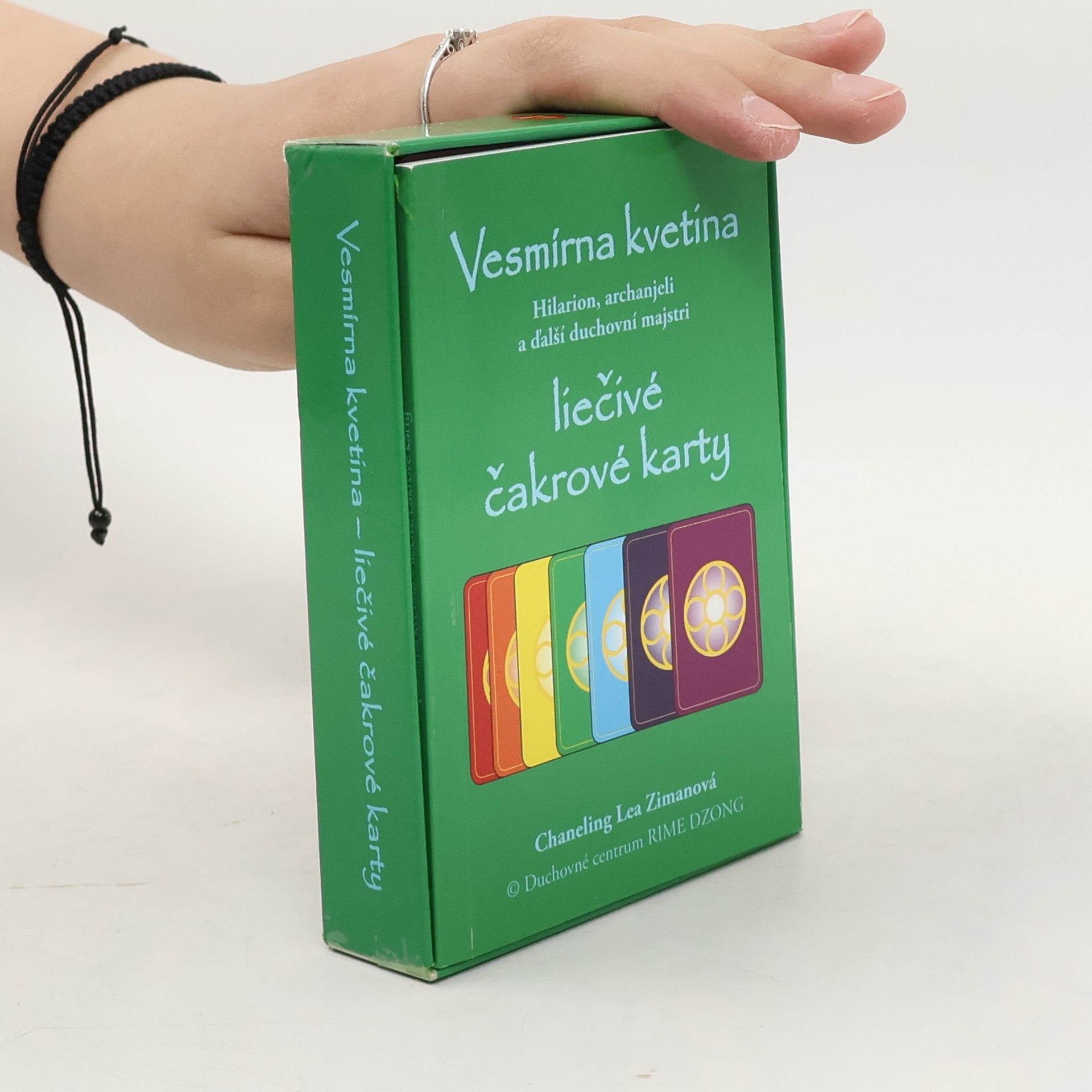 Zimanová Chaneling Lea Vesmírna kvetina: liečivé čakrové karty