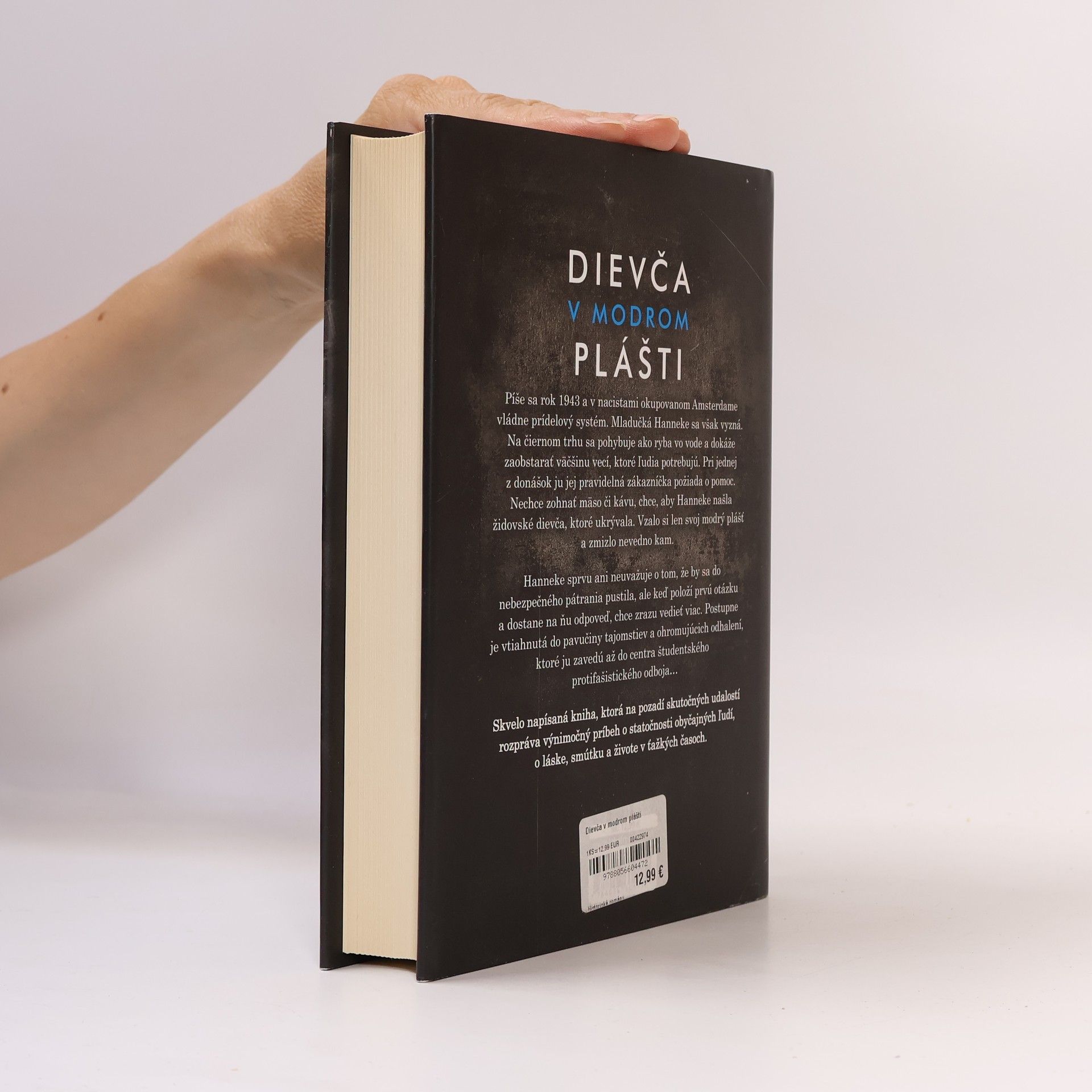Monica Hesse Dievča v modrom plášti
