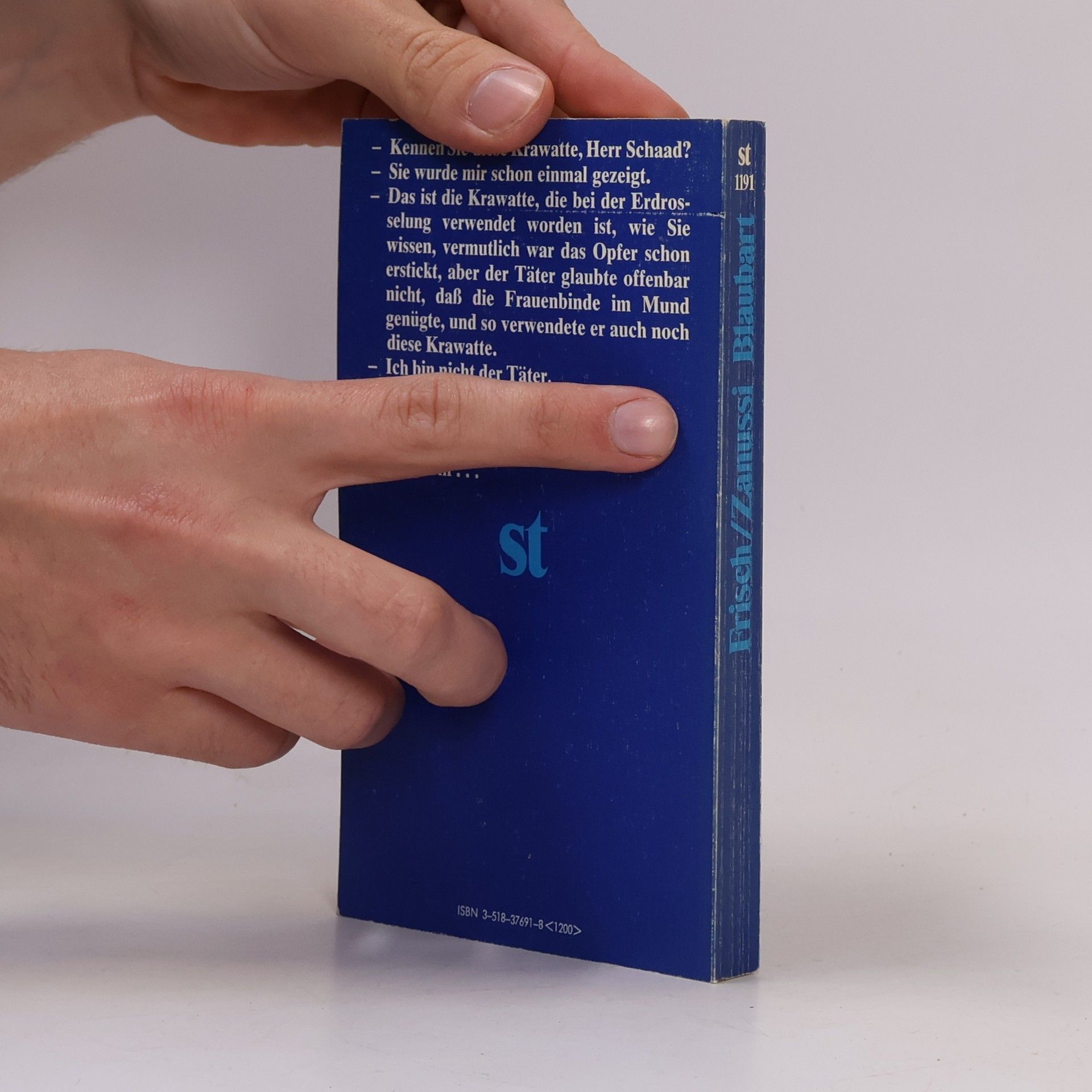 Krzysztof Zanussi Max Frisch, Blaubart