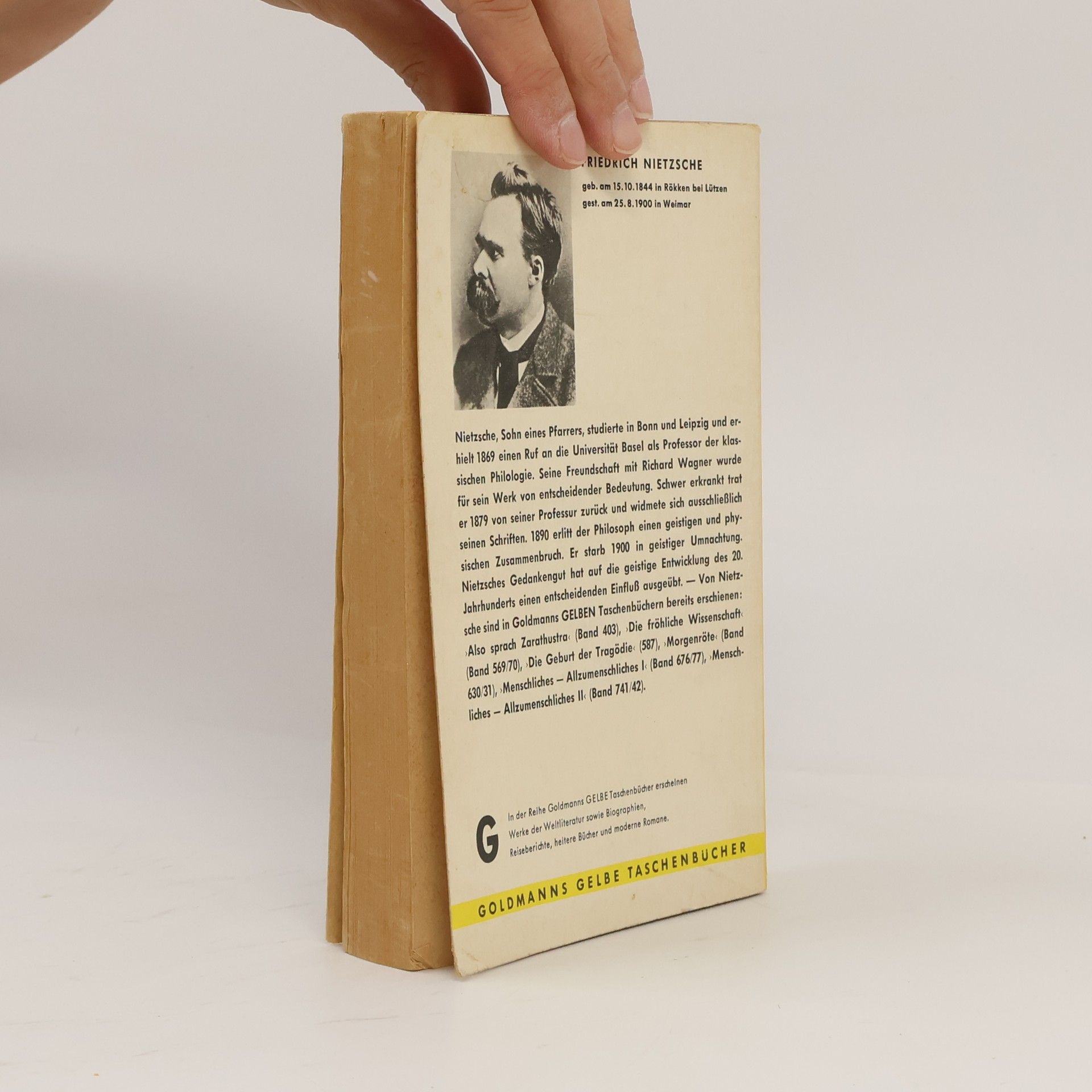 Friedrich Wilhelm Nietzsche Menschliches, Allzumenschliches