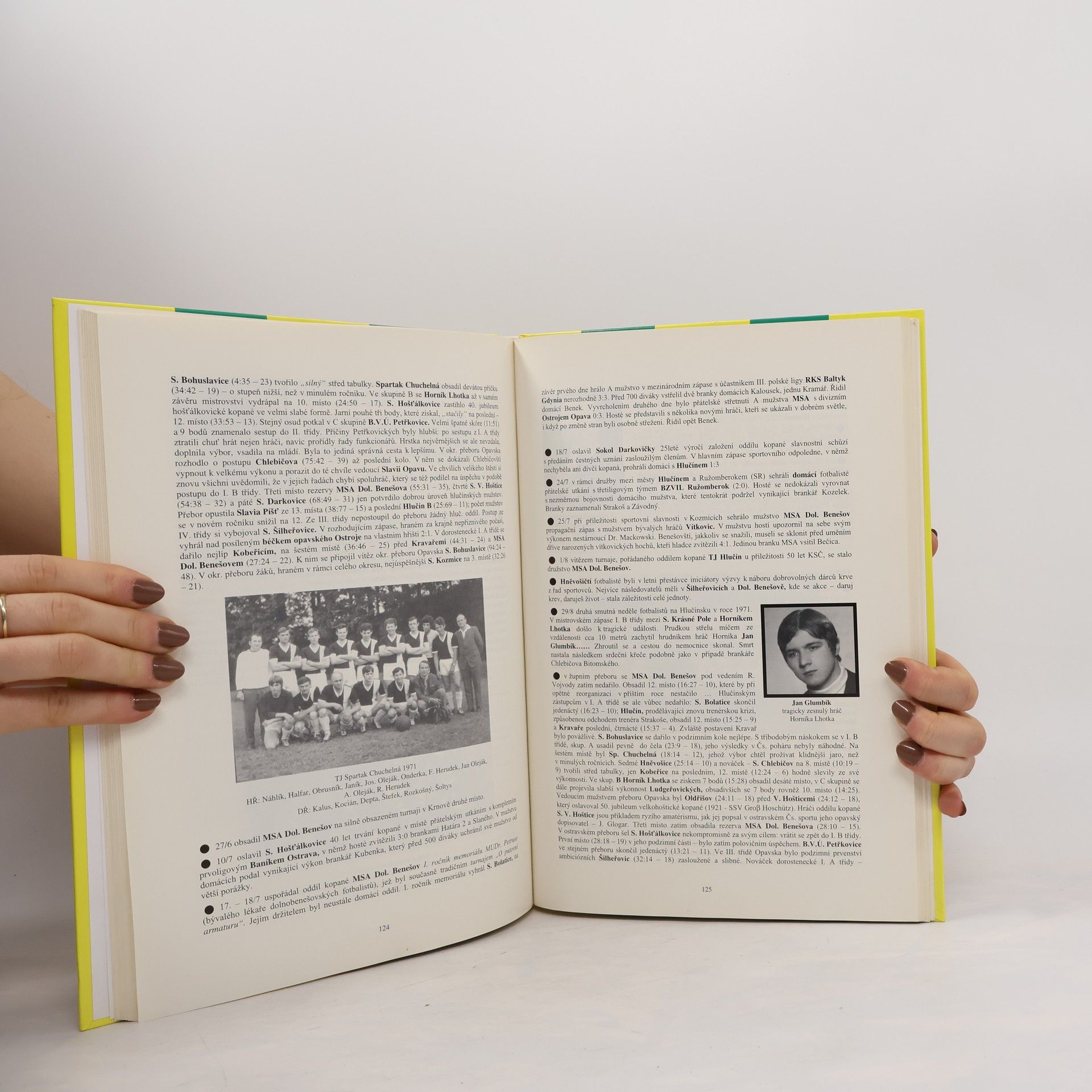 Jindřich Smolka Historie kopané na Hlučínsku