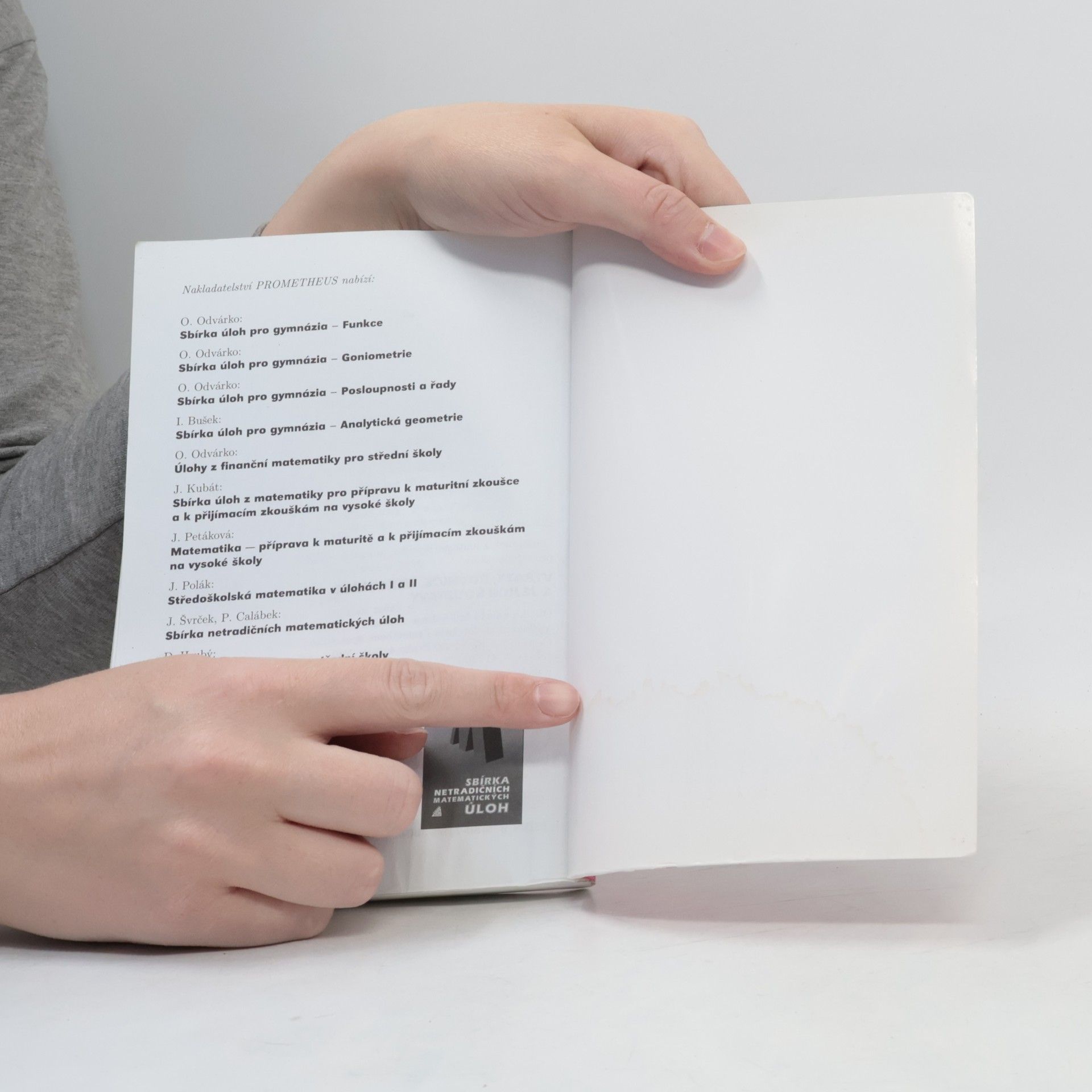 František Janeček Sbírka úloh z matematiky pro střední školy