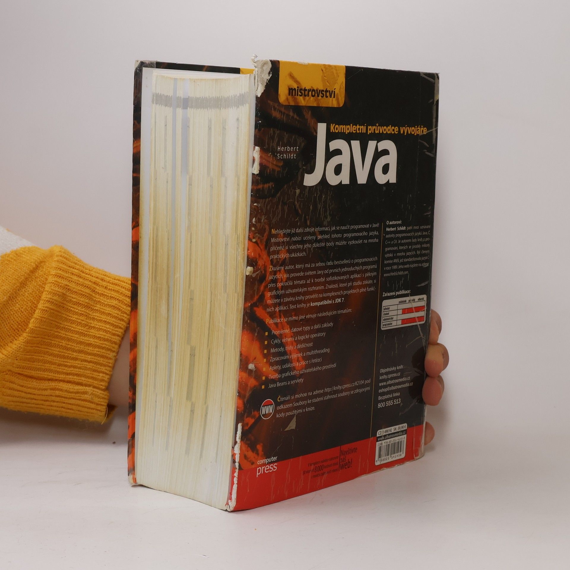 Herbert Schildt Mistrovství Java: Kompletní průvodce vývojáře
