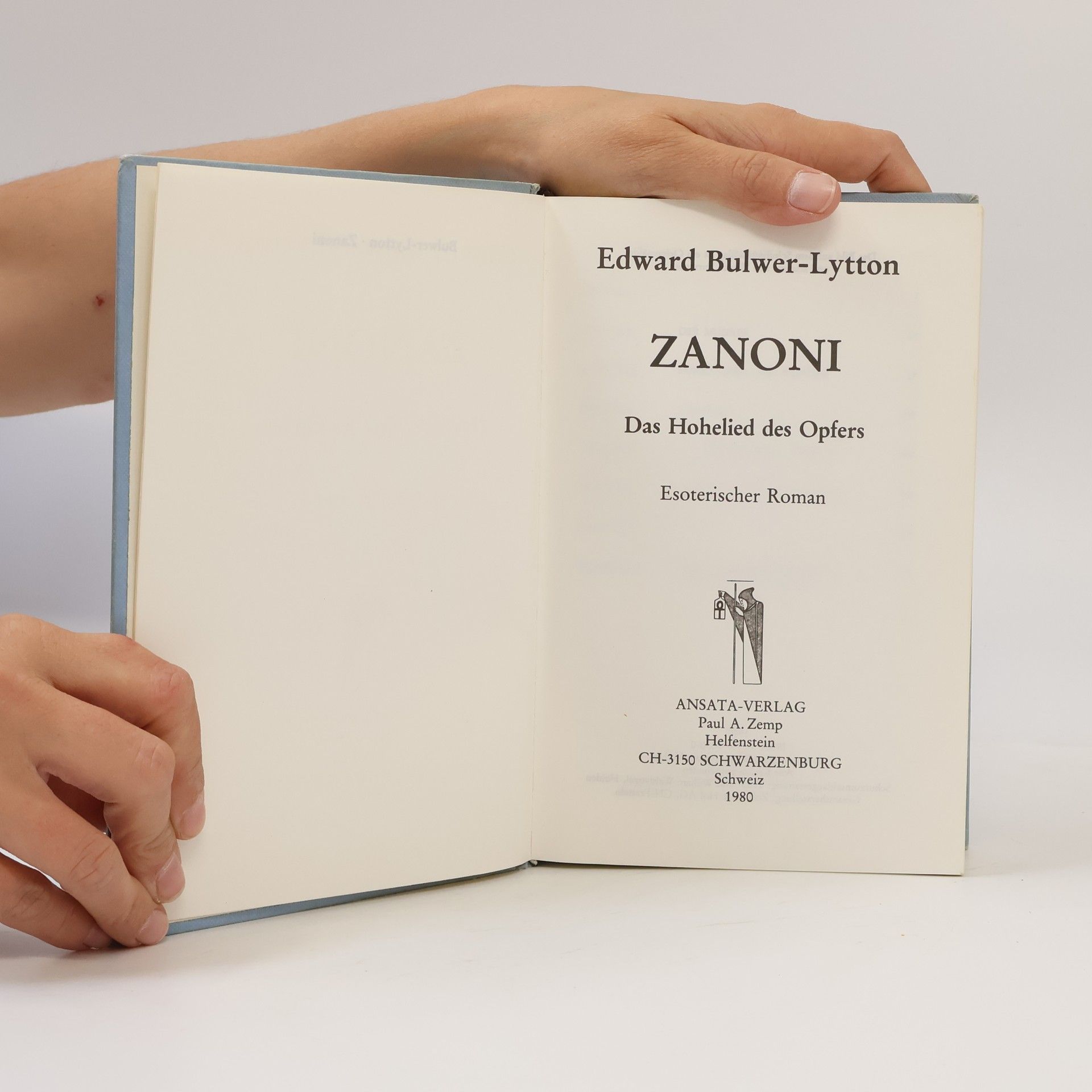 Edward Bulwer-Lytton Zanoni