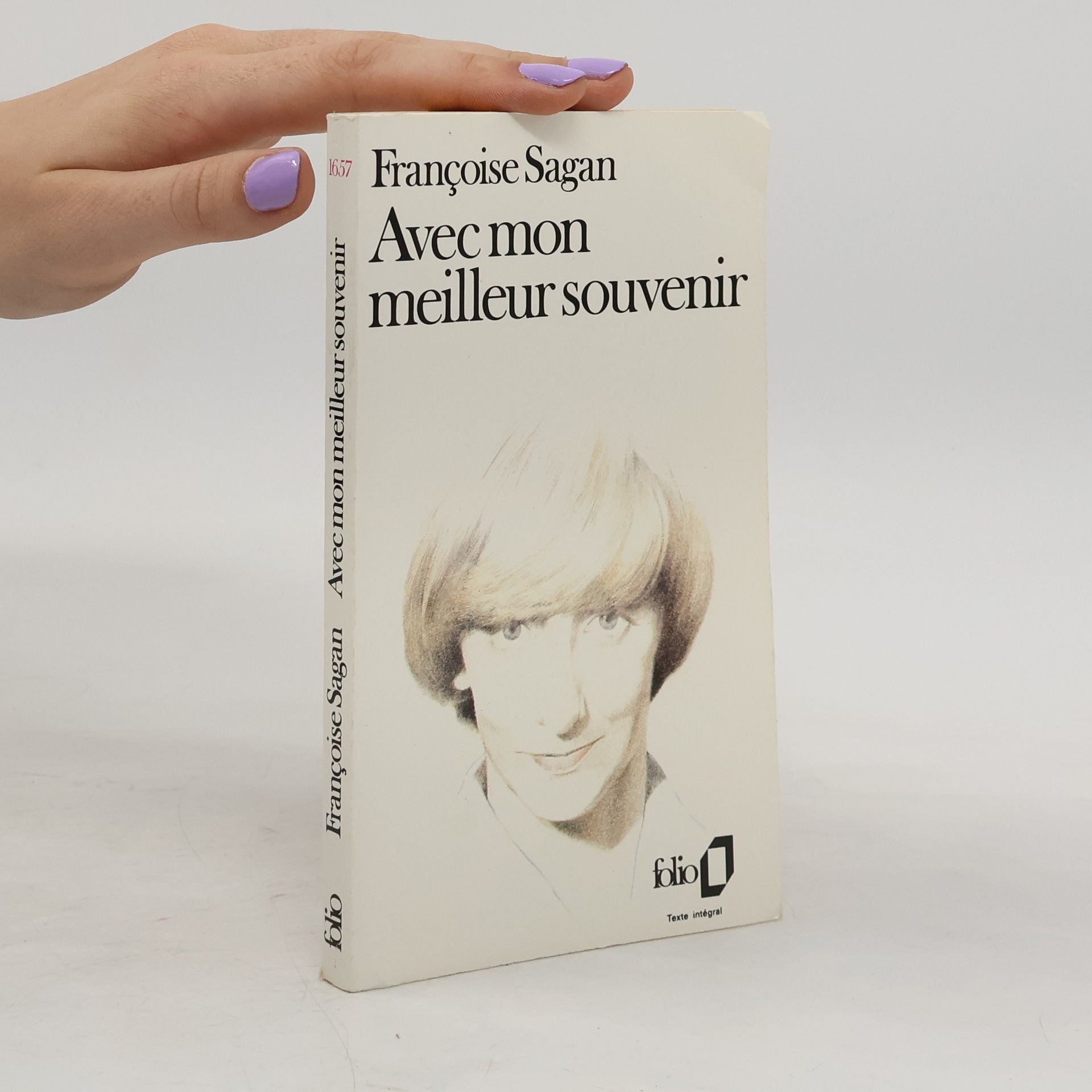 Françoise Sagan Avec mon meilleur souvenir