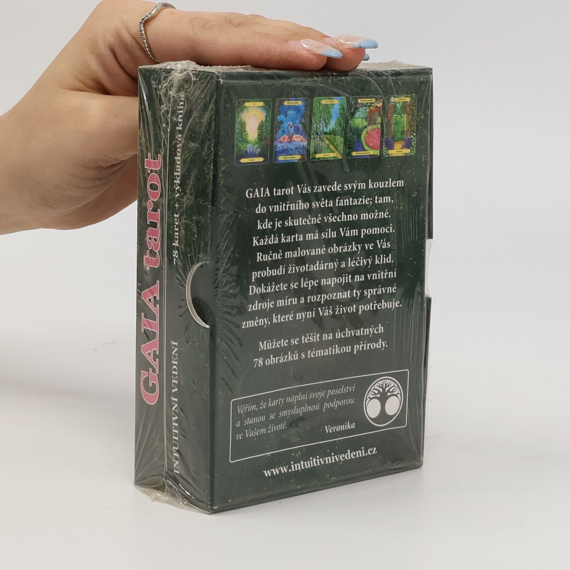 Veronika Kovářová GAIA tarot (78 karet + výkladová kniha)