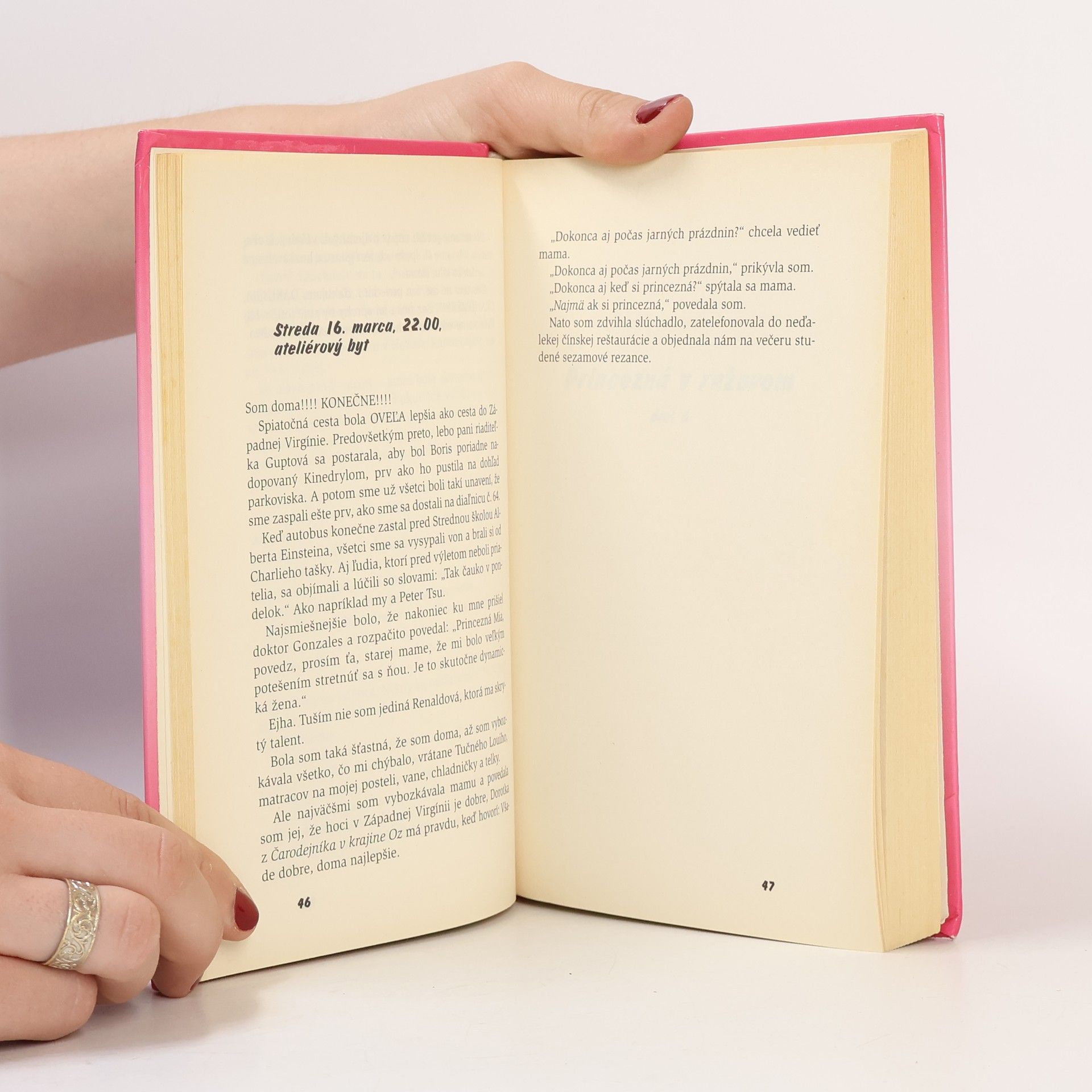 Meg Cabot Princezná v ružovom. Projekt princezná