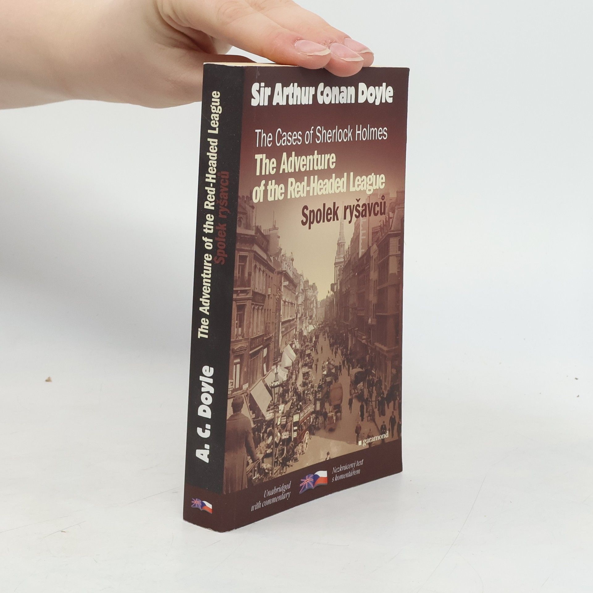 Arthur Conan Doyle The cases of Sherlock Holmes. Případy Sherlocka Holmese. The adventure of the red-headed league. Spolek ryšavců.