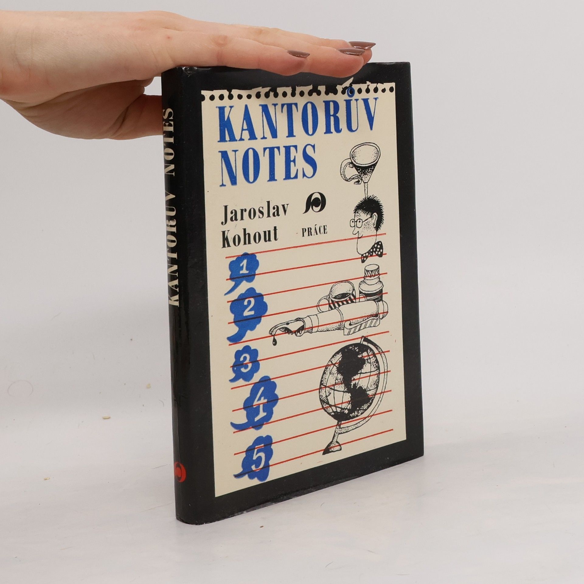 Jaroslav Kohout Kantorův notes